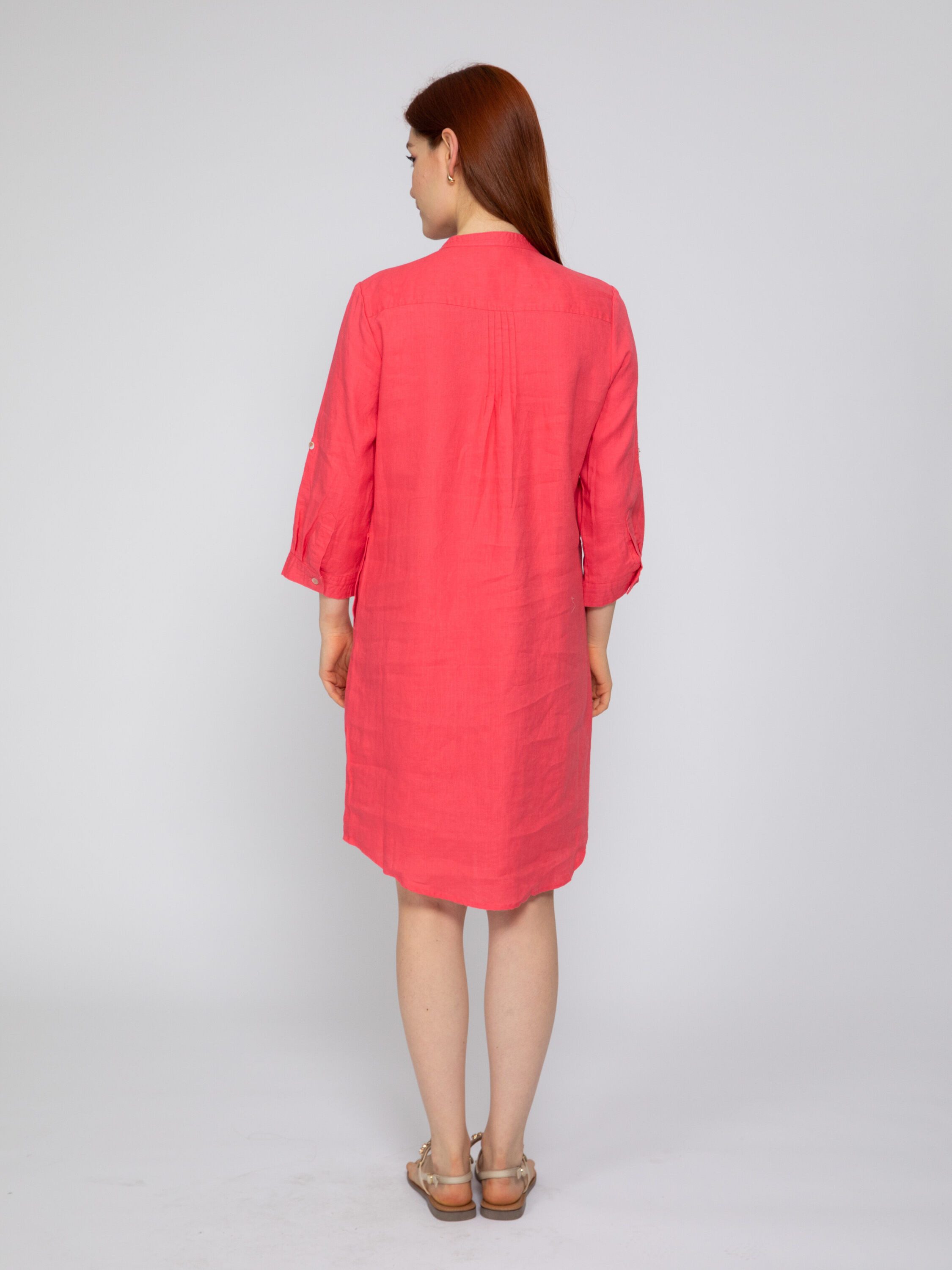 VICCI Germany A-Linien-Kleid (1-tlg) aus Leinen günstig online kaufen