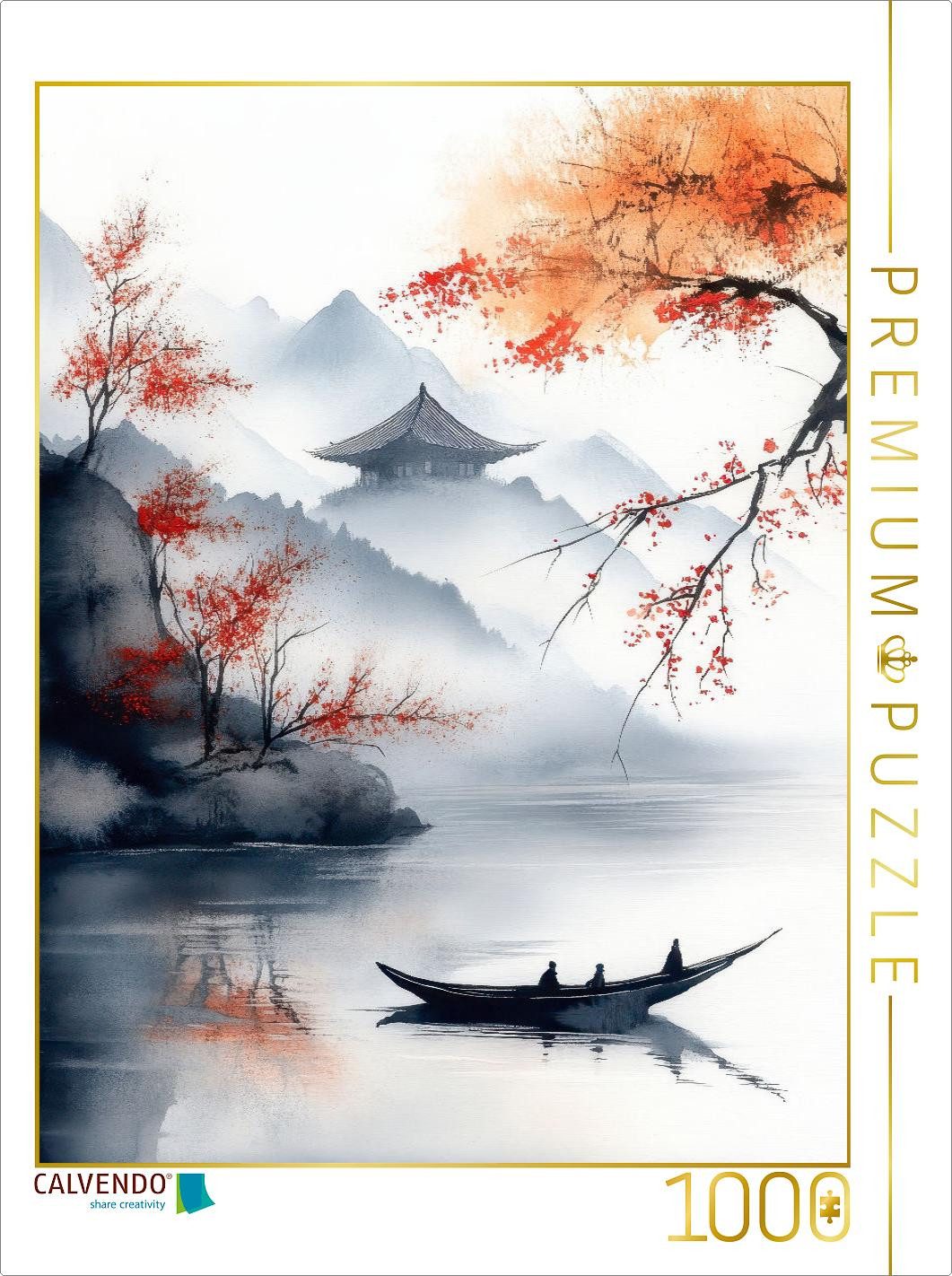 CALVENDO Puzzle CALVENDO Puzzle Japan, 1000 Teile Lege-Größe 64x48cm Foto-Puzzle für, 1000 Puzzleteile