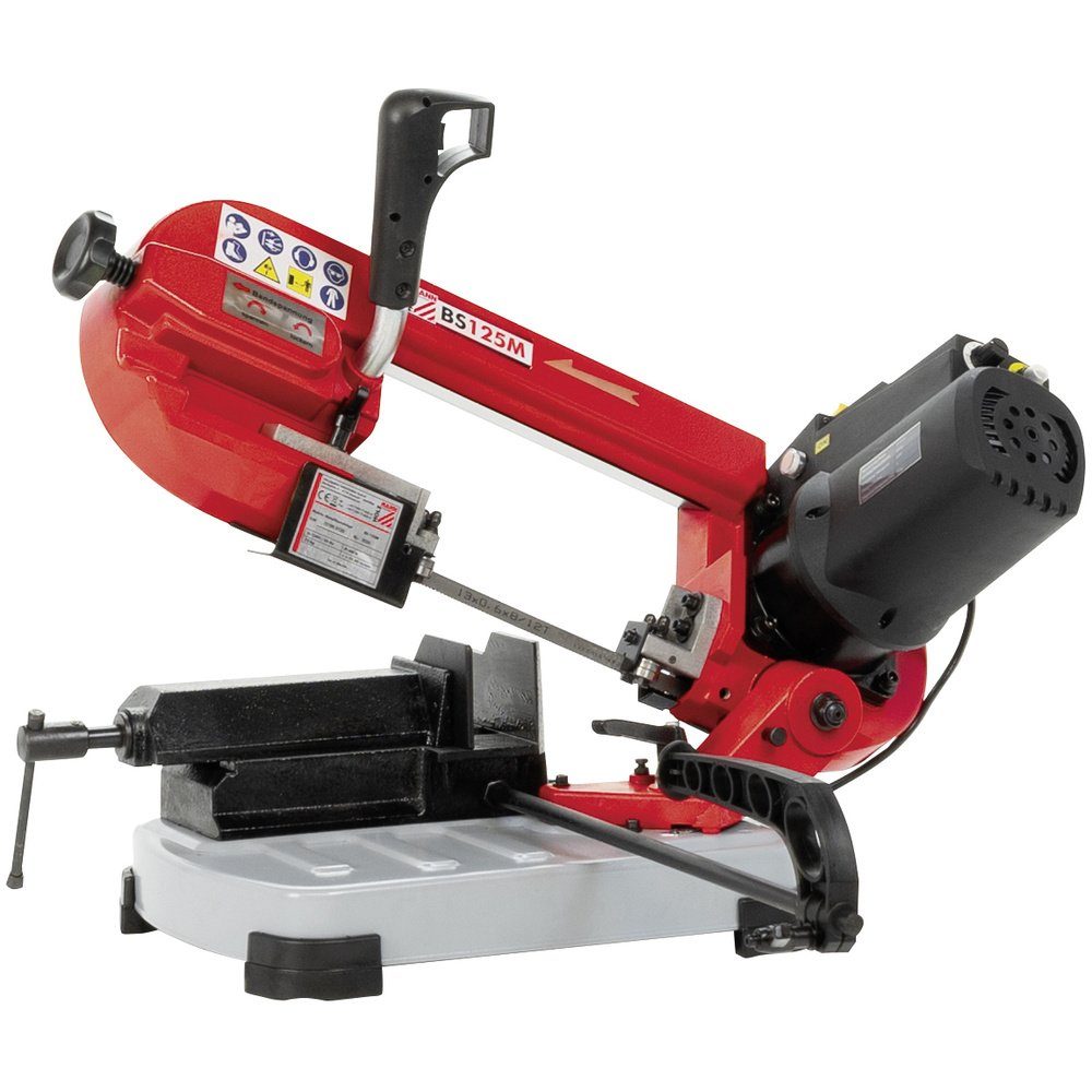 Bandsäge Holzmann Maschinen Mobile Metallbandsäge BS125M_230V 230 V 400 W Säge