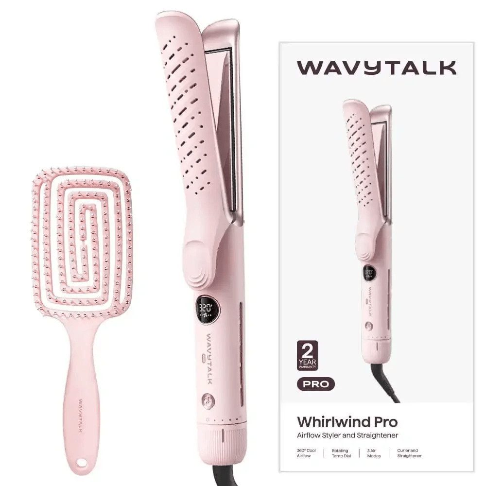 Wavytalk Luftstrom-Haarglätter Whirlwind Pro - Locken & Glanz