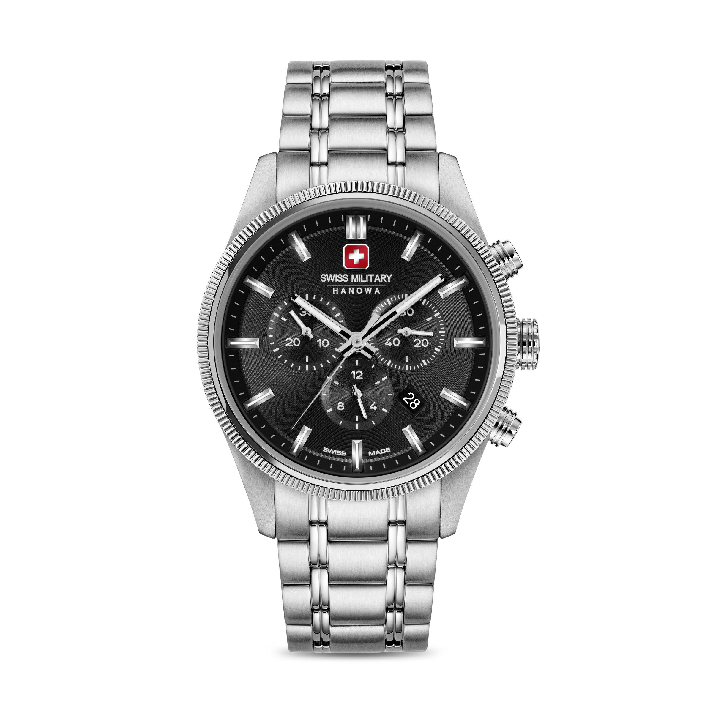 Swiss Military Hanowa Quarzuhr Quarzuhr Herrenuhr 43 Quarz Herren