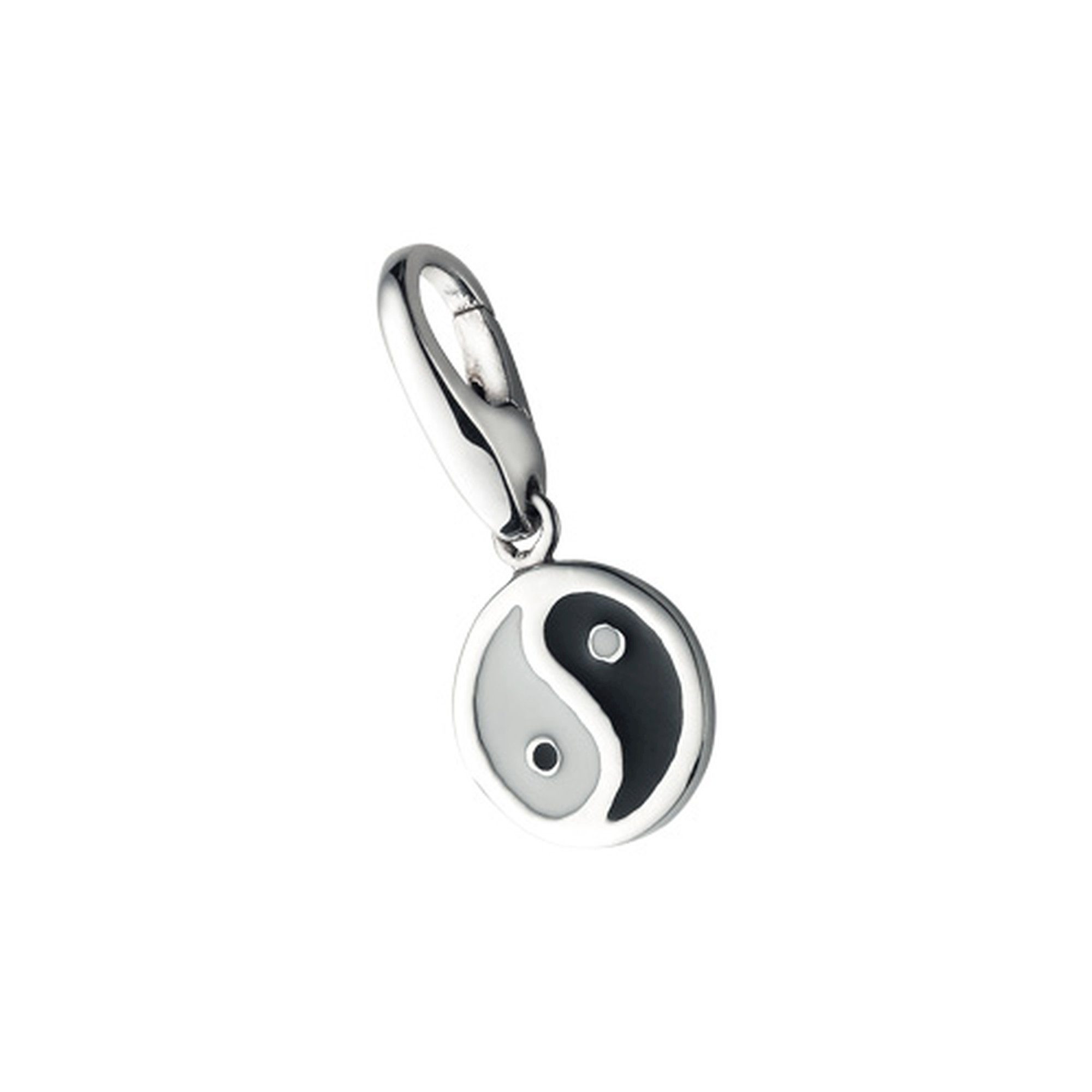 GIORGIO MARTELLO MILANO Charm-Einhänger Yin und Yang, Silber 925