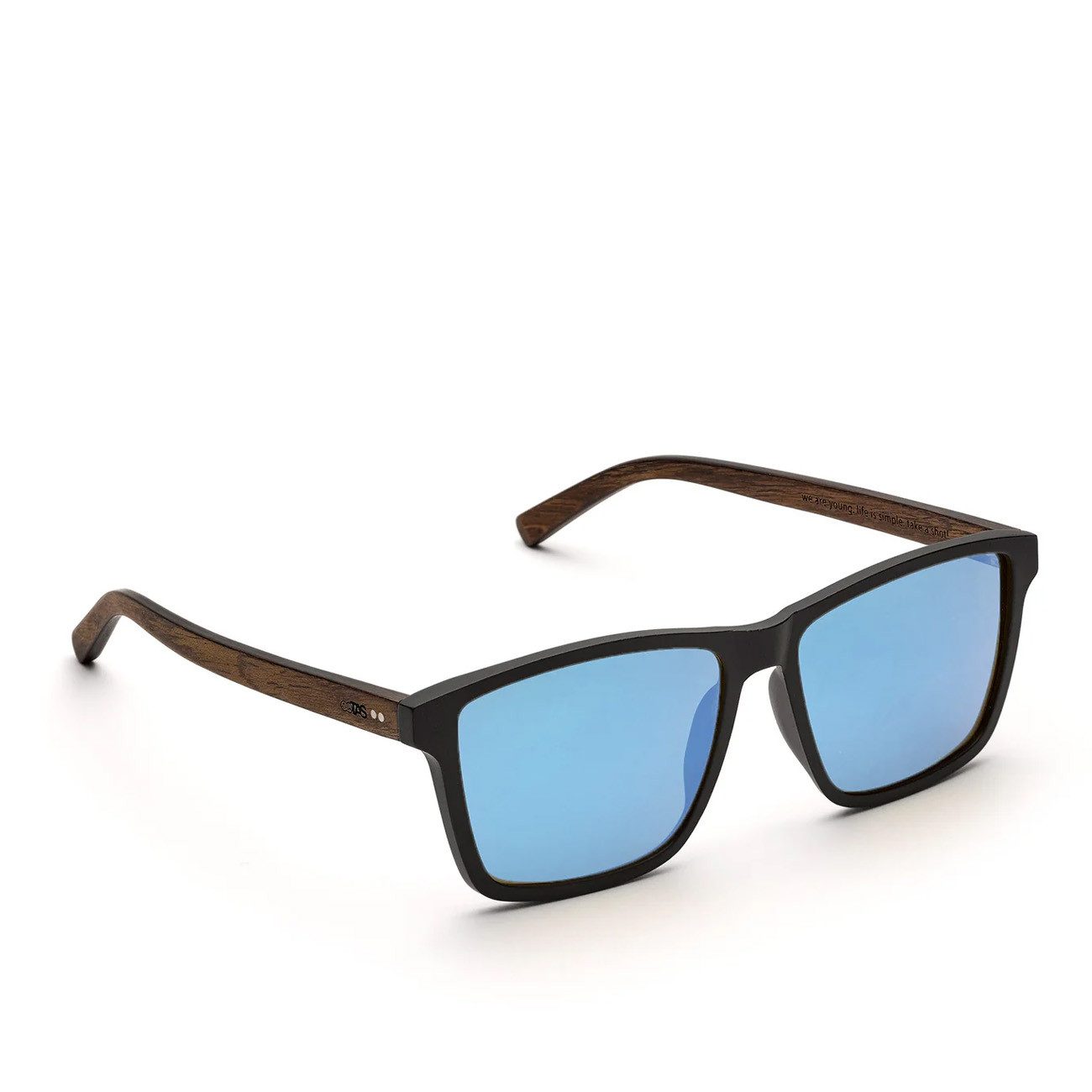 TAKE A SHOT Sonnenbrille Take a Shot Karlsson Walnussholz