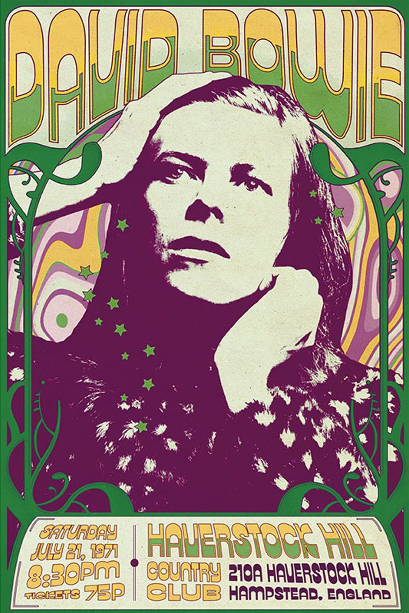 Poster Bowie, David - Poster - Haverstock Hill