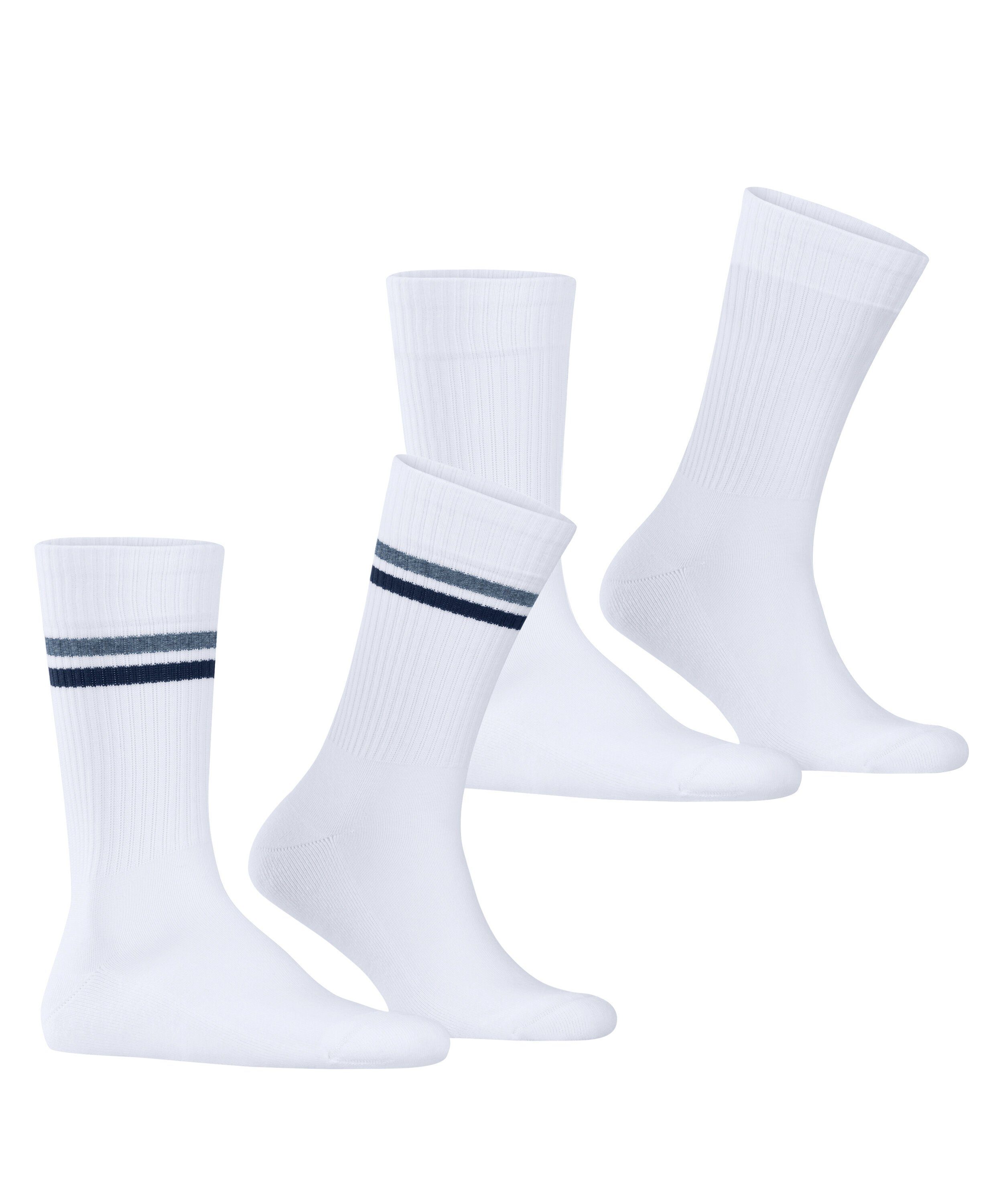 Stripe 2-Pack (2010) off-white Socken Tennis (2-Paar) Esprit