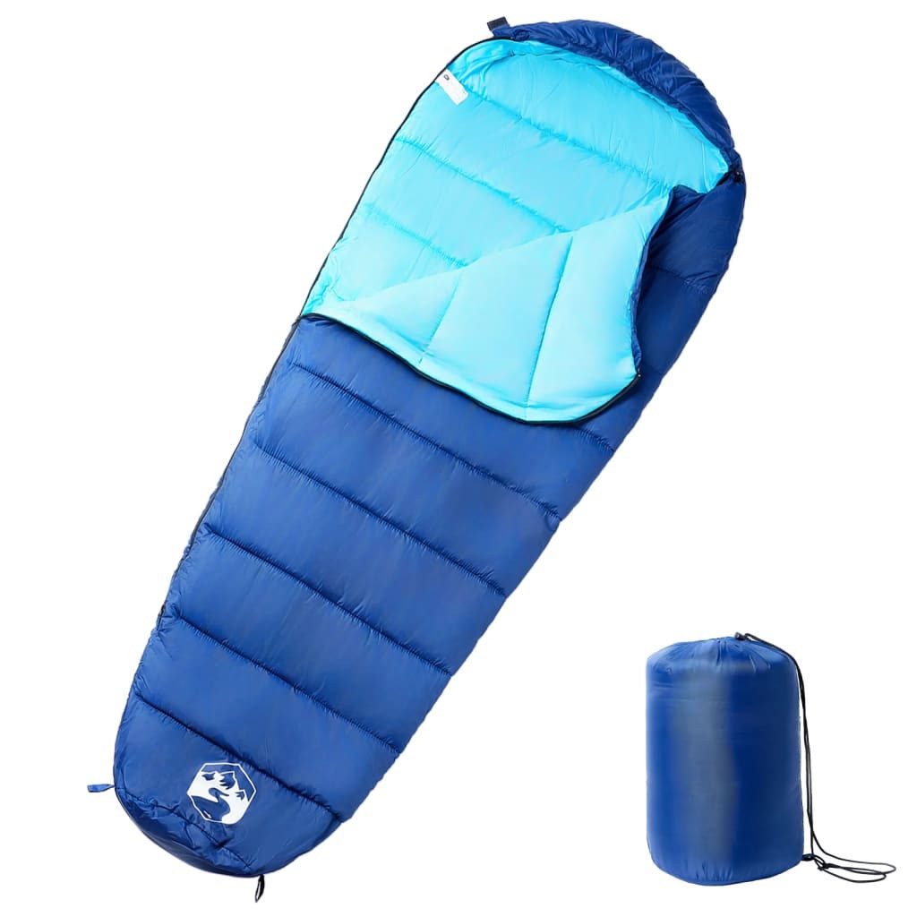 vidaXL Schlafsack Mumienschlafsack für Erwachsene Camping 3 Jahreszeiten (1 tlg)