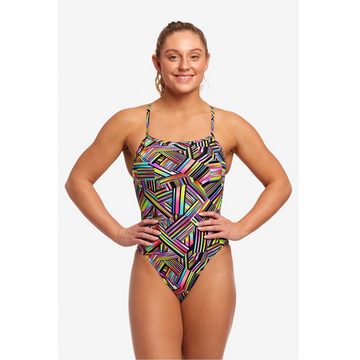 Funkita Badeanzug Strip Straps chlorresistent, schnelltrocknend und UV Schutz 50+