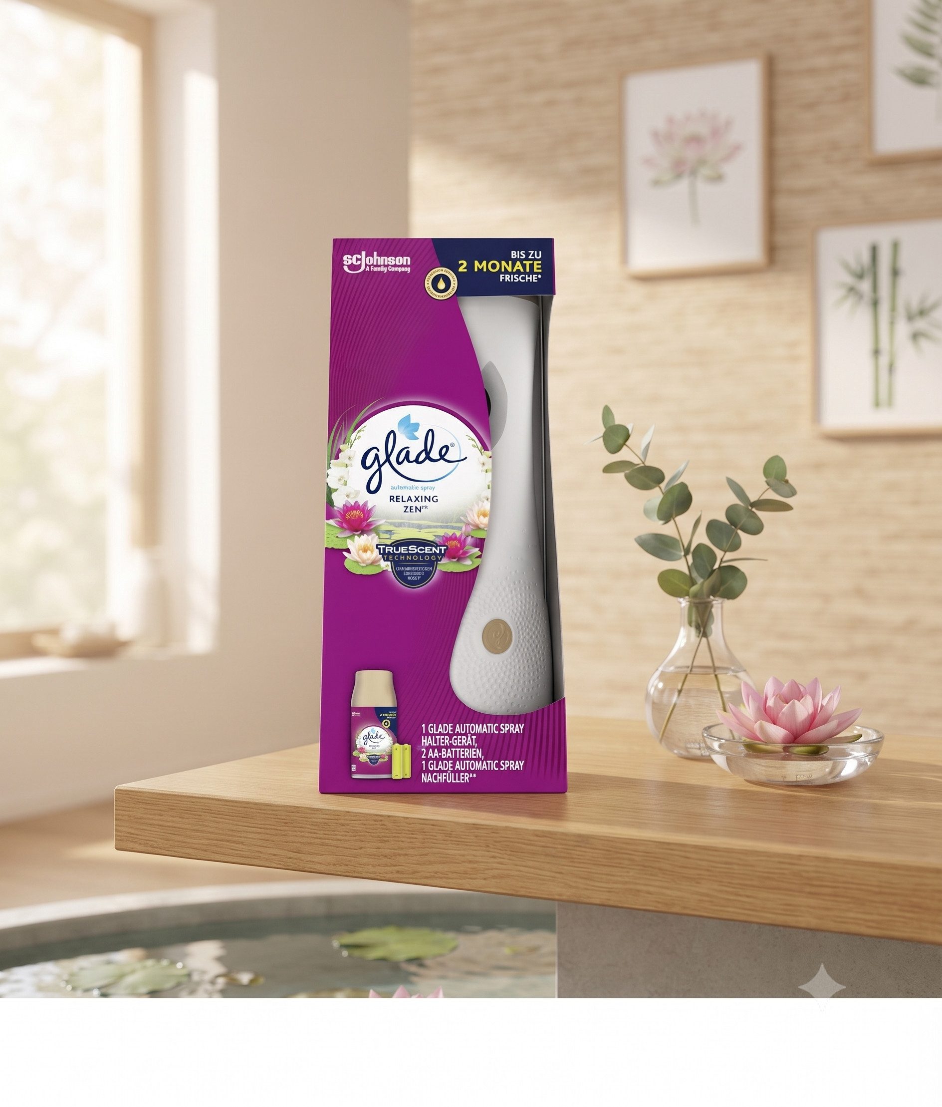 Glade Raumduft Glade Automatic Spray Original Relaxing Zen
