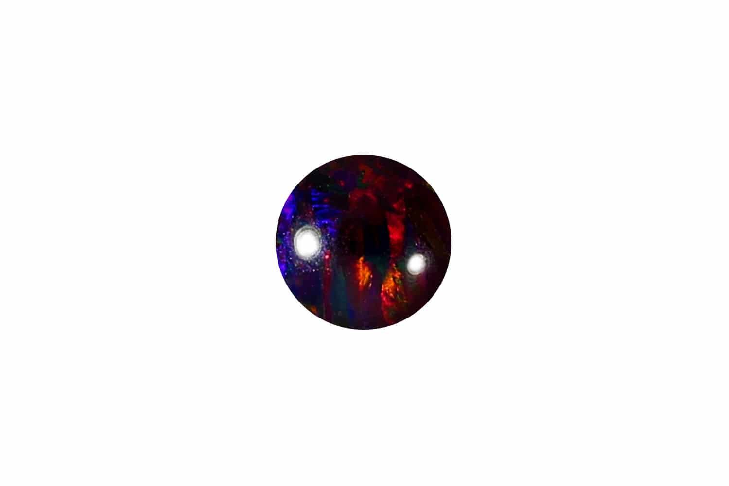 PIERCINGLINE Piercing-Set Synthetischer Opal Klemmkugel (Klemm-Aufsätze, 1-tlg)