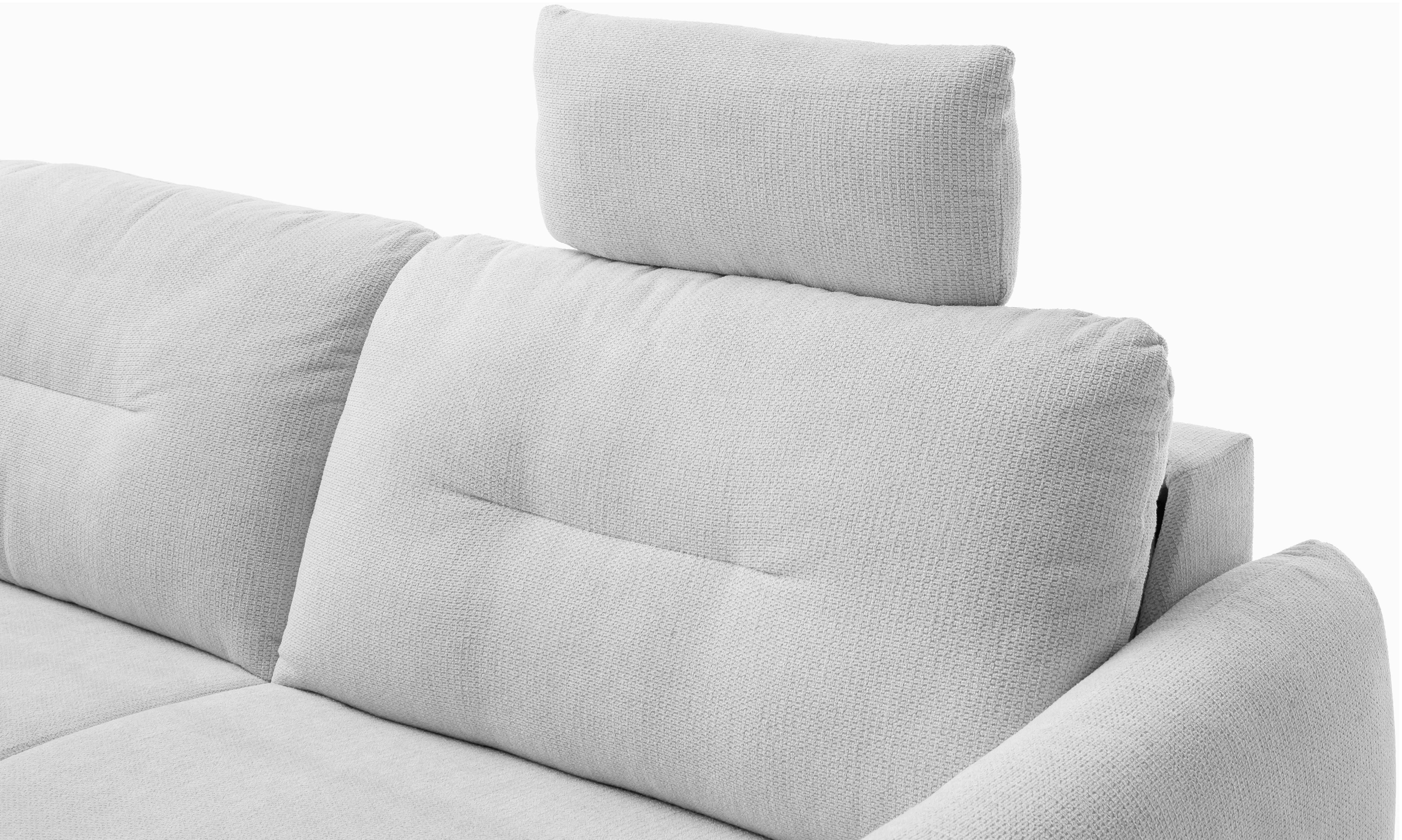 Home affaire Kopfstütze Clevina, variabel einsteckbar, Breite 55 cm, im passenden Bezug zum Schlafsofa Clevina erhältlich