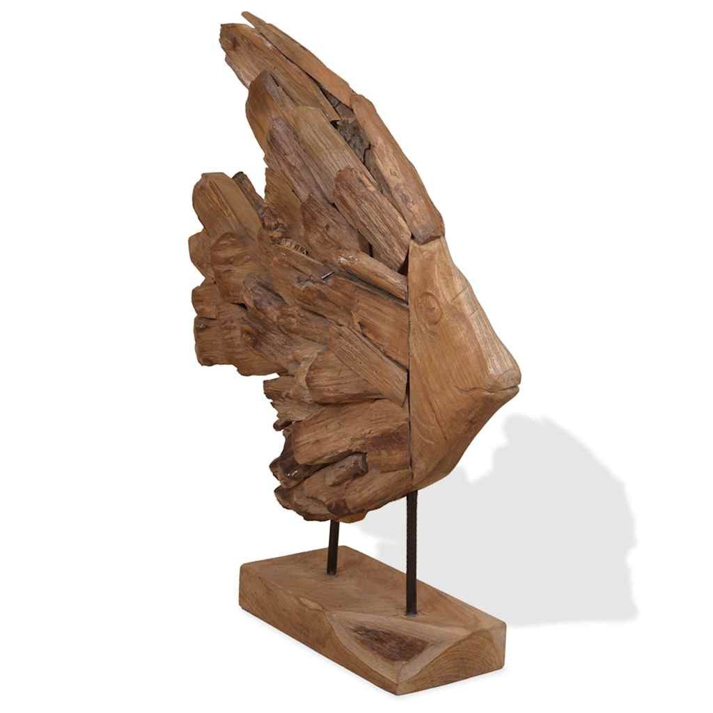 vidaXL Skulptur Fisch-Skulptur 40x12x57 cm – Bild 4 von 5