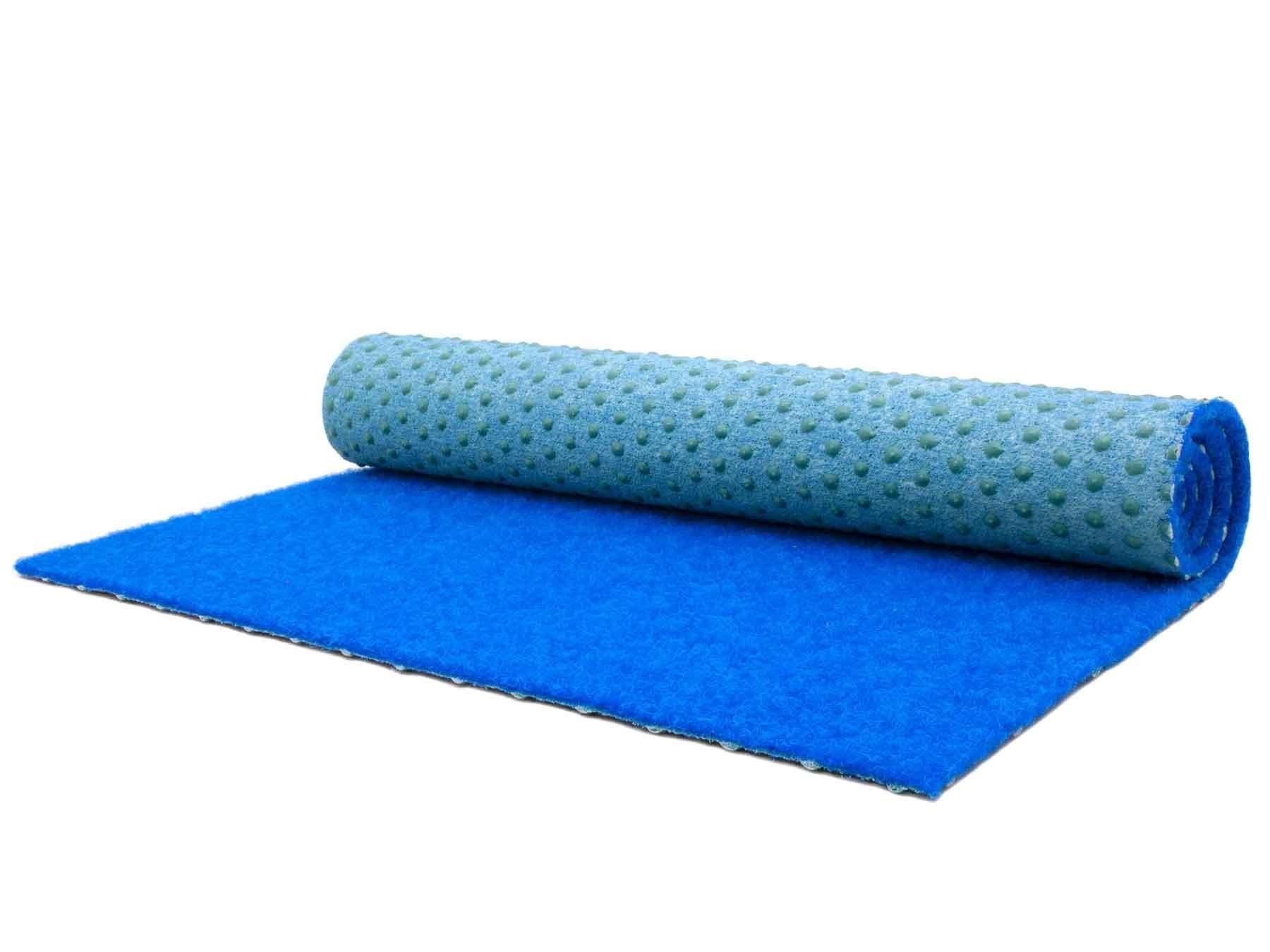 Primaflor-Ideen in Textil Kunstrasen PARK, Gesamthöhe 7 mm, Made in Netherlands, rechteckig, mit Drainage-Noppen, strapazierfähig, witterungsbeständig & wasserfest