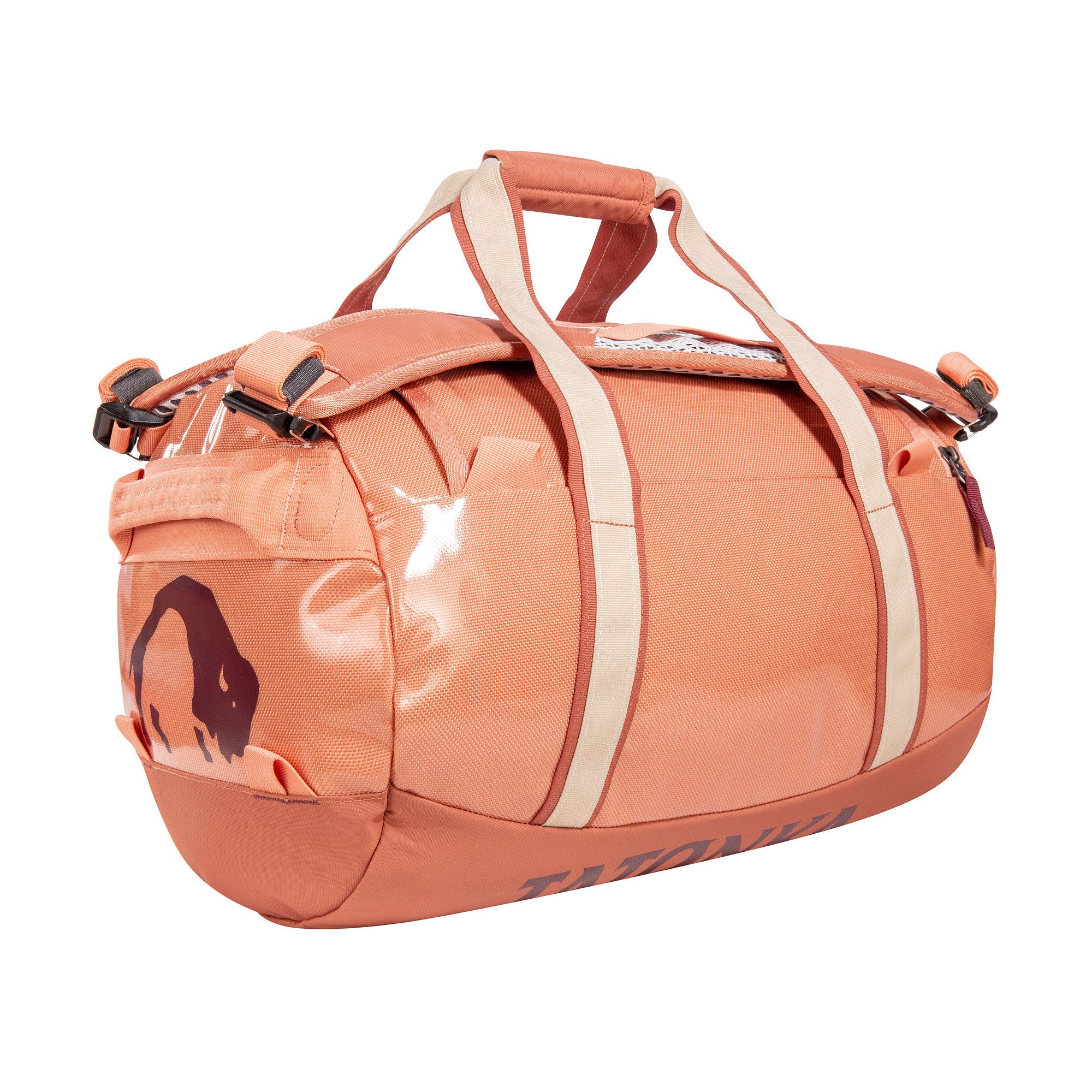 TATONKA® Reisetasche Barrel 25, 25 Liter, verstaubare Rucksackschultergurte, pflegeleichtes Material