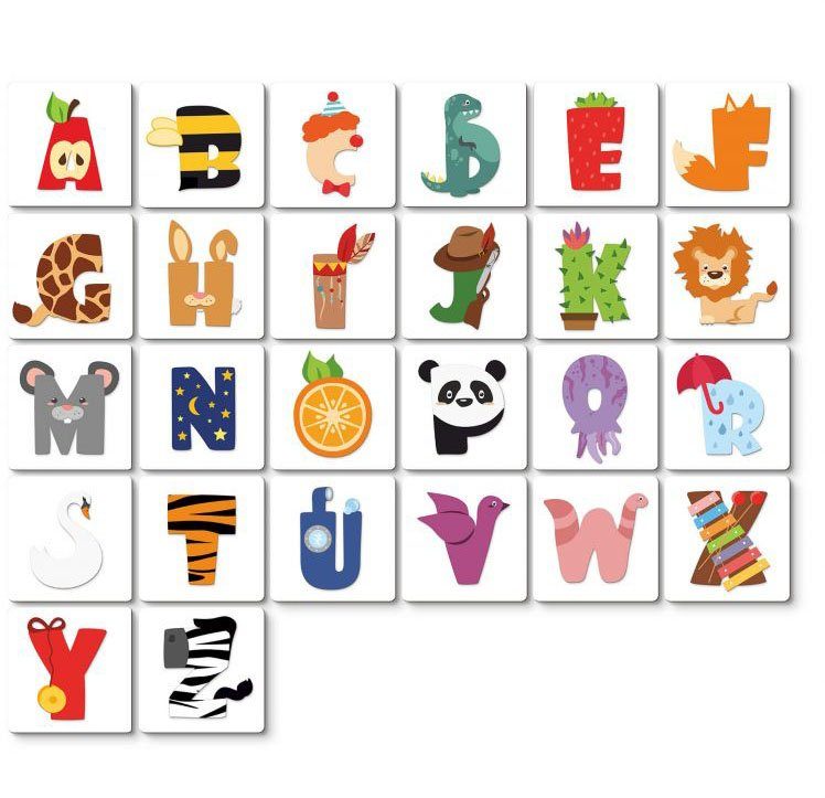 Wall-Art Deko-Buchstaben »Lernbuchstaben Kinderzimmer 15cm« (1 St) online  kaufen | OTTO