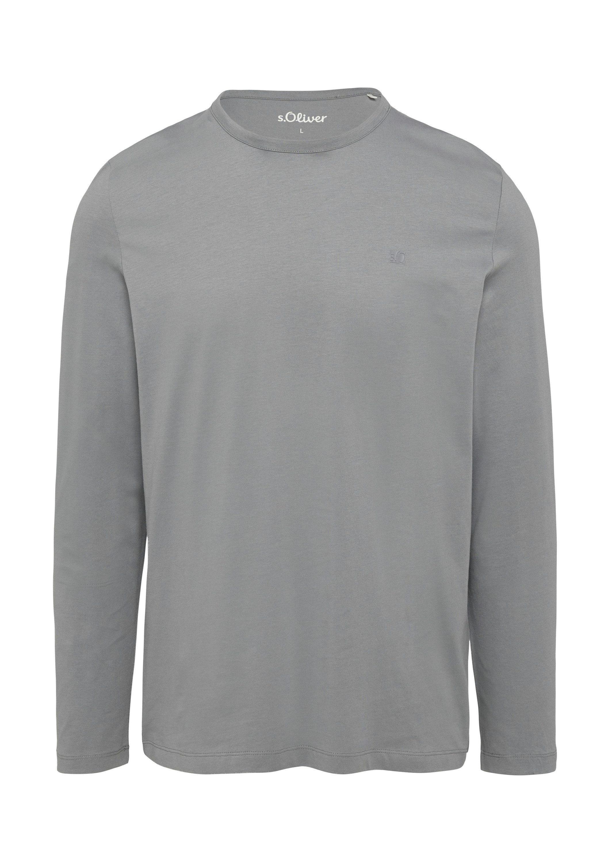 s.Oliver Langarmshirt T-Shirt Softes Longsleeve aus günstig online kaufen