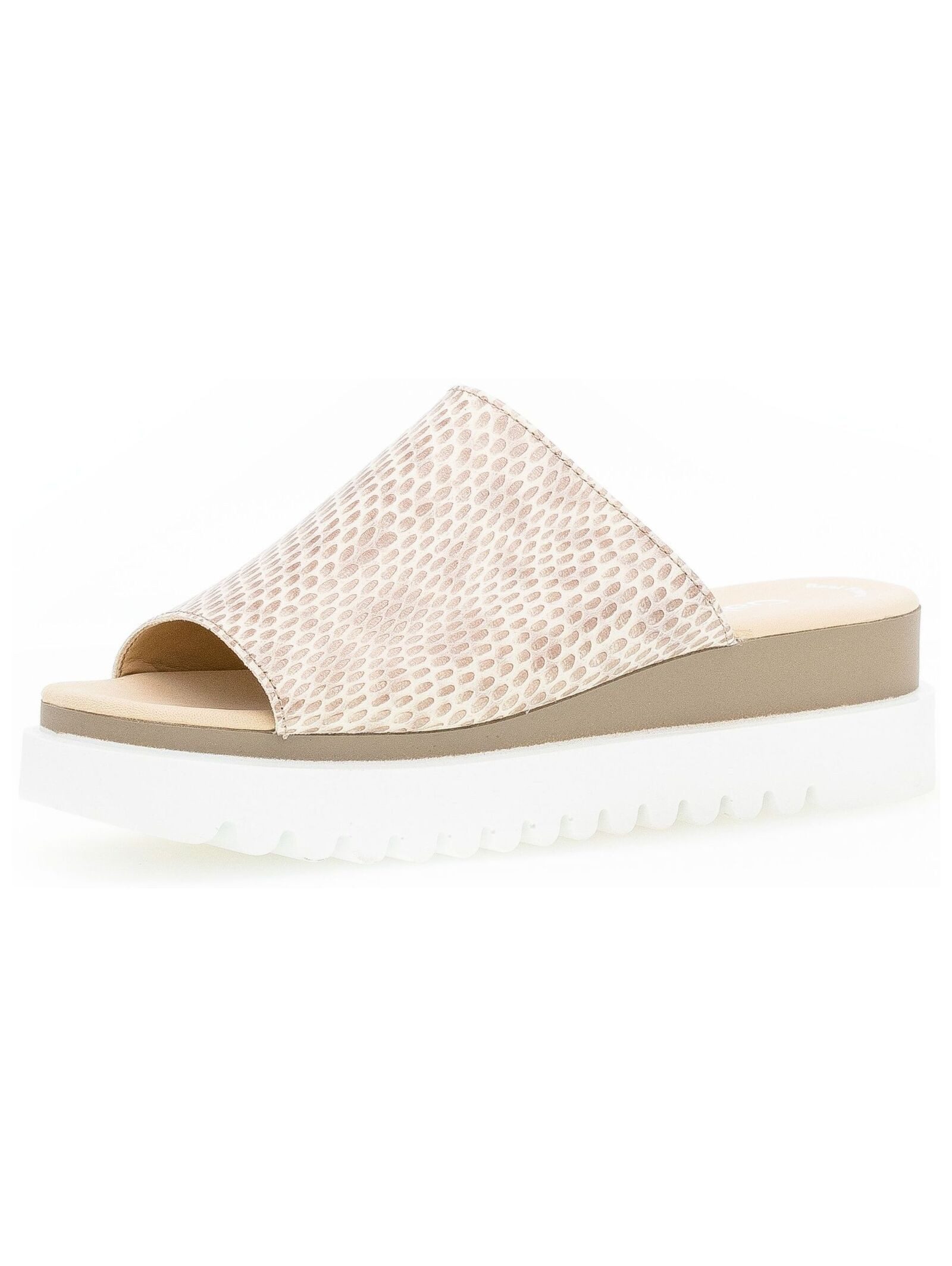 Pantoletten Leder/Textil Pantolette