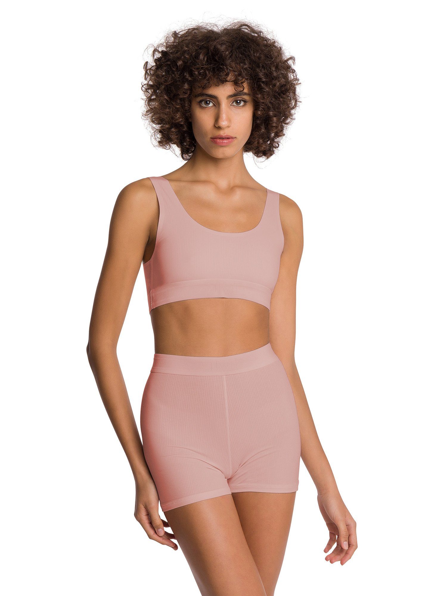 Radlerhose Radler-hose Wolford LEGGINGS pink BIKE powder Kurz SHORT