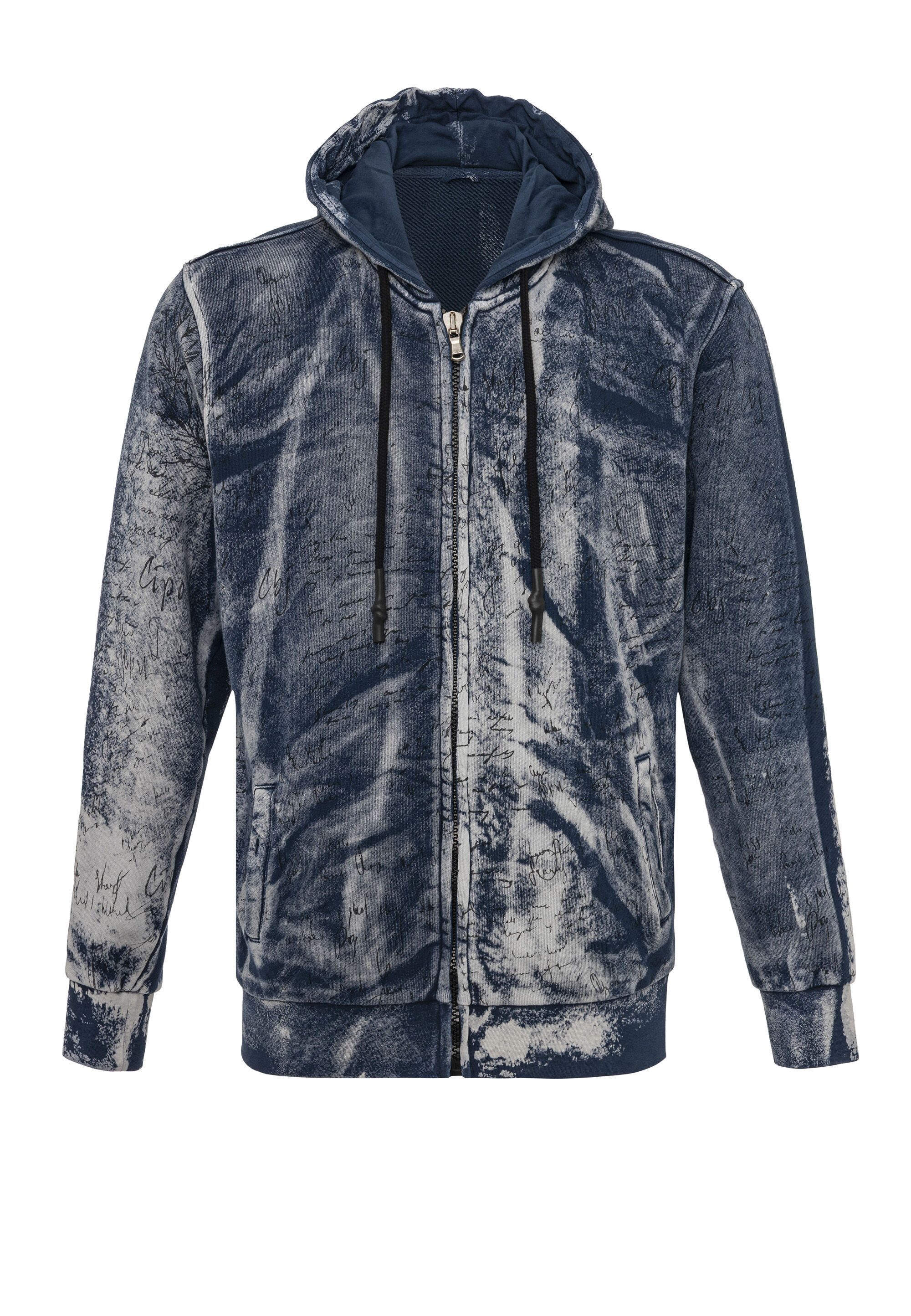 Cipo & Baxx Sweatjacke Sweatjacke (1-tlg) mit Kaputze günstig online kaufen