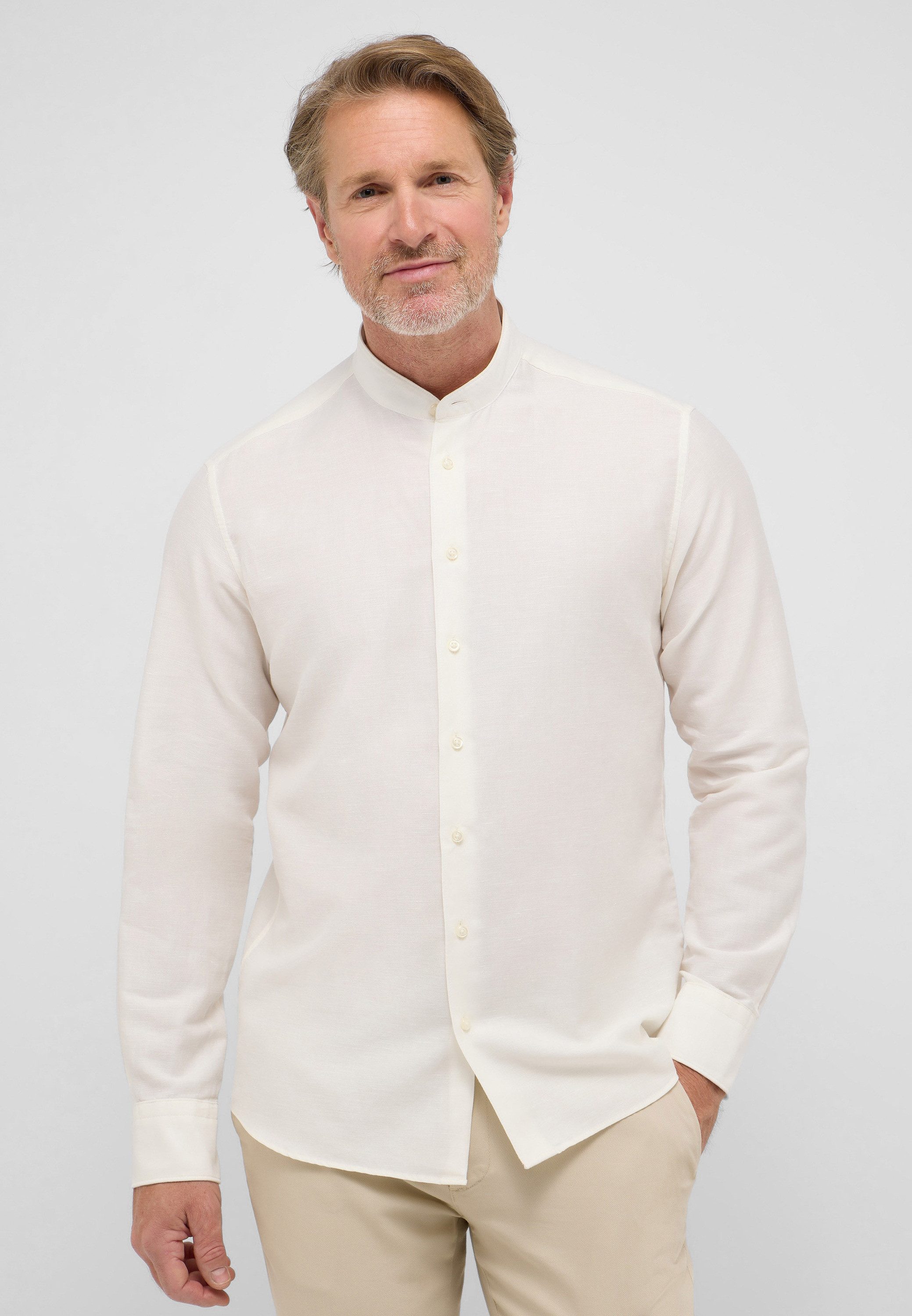 Eterna Langarmhemd MODERN FIT EASY IRON (bügelleicht) günstig online kaufen