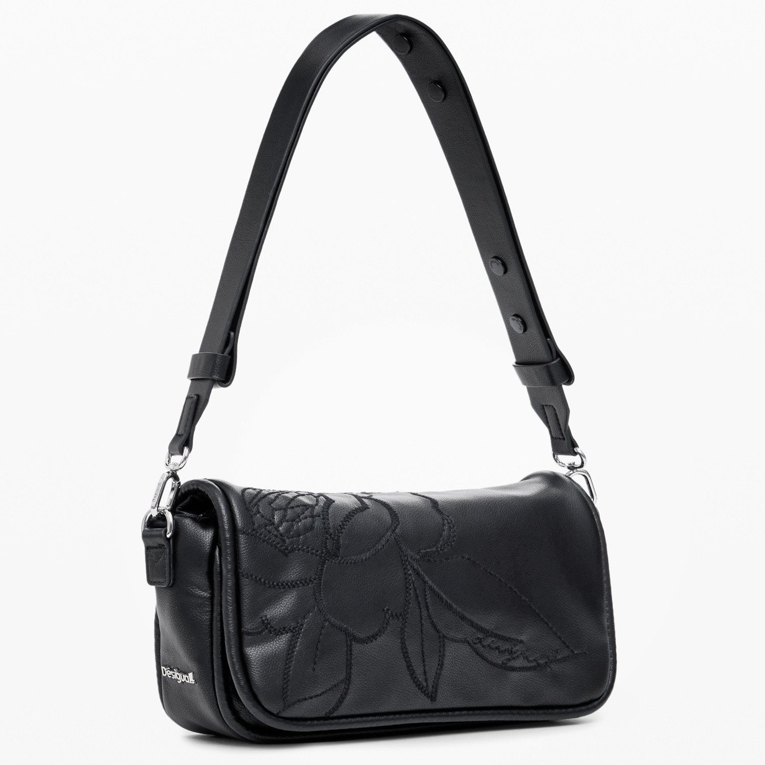 Desigual Umhängetasche Desigual Umhängetasche Keller Gales Long Black (1, 1-tlg., 1)