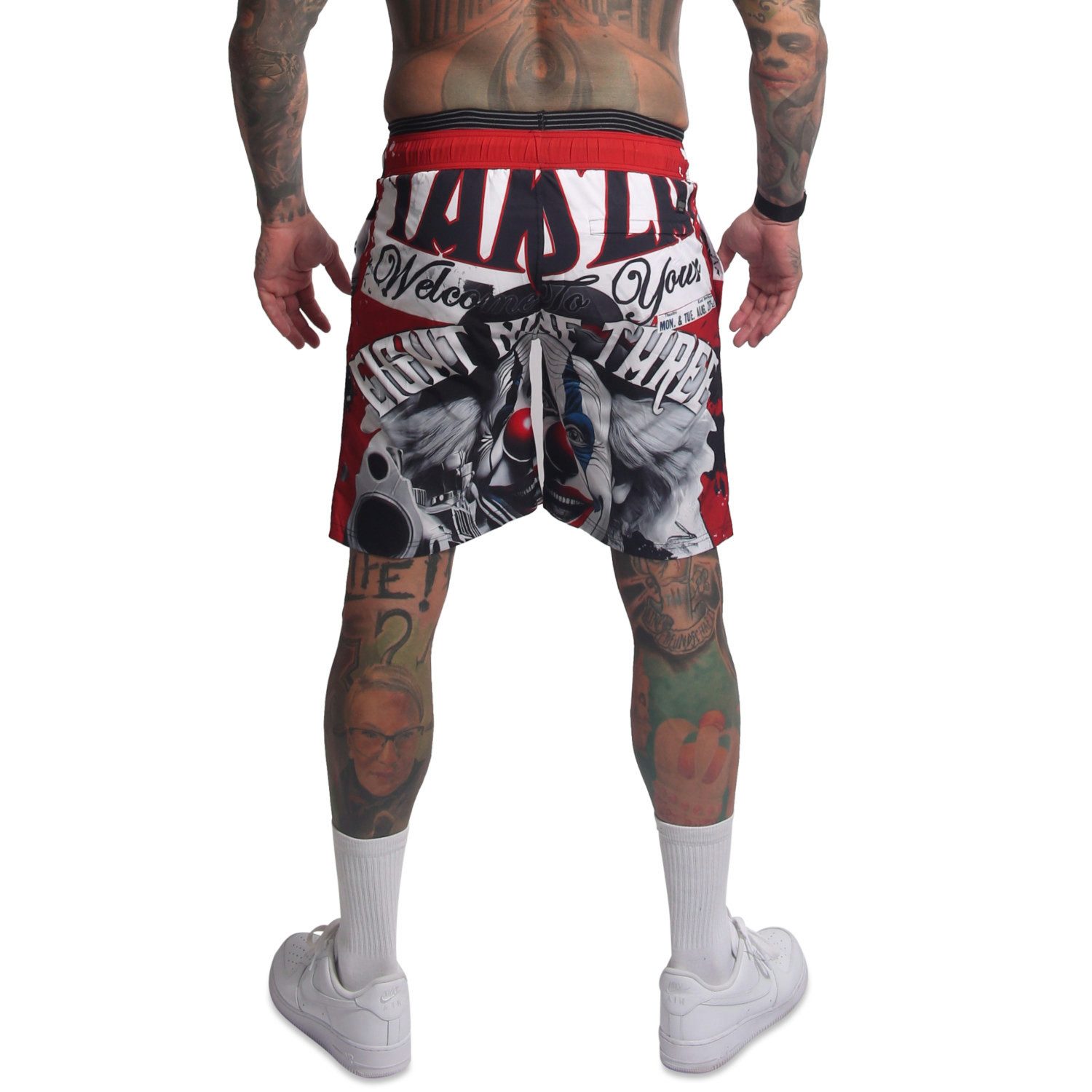 YAKUZA Boardshorts Welcome mit Doppelbund