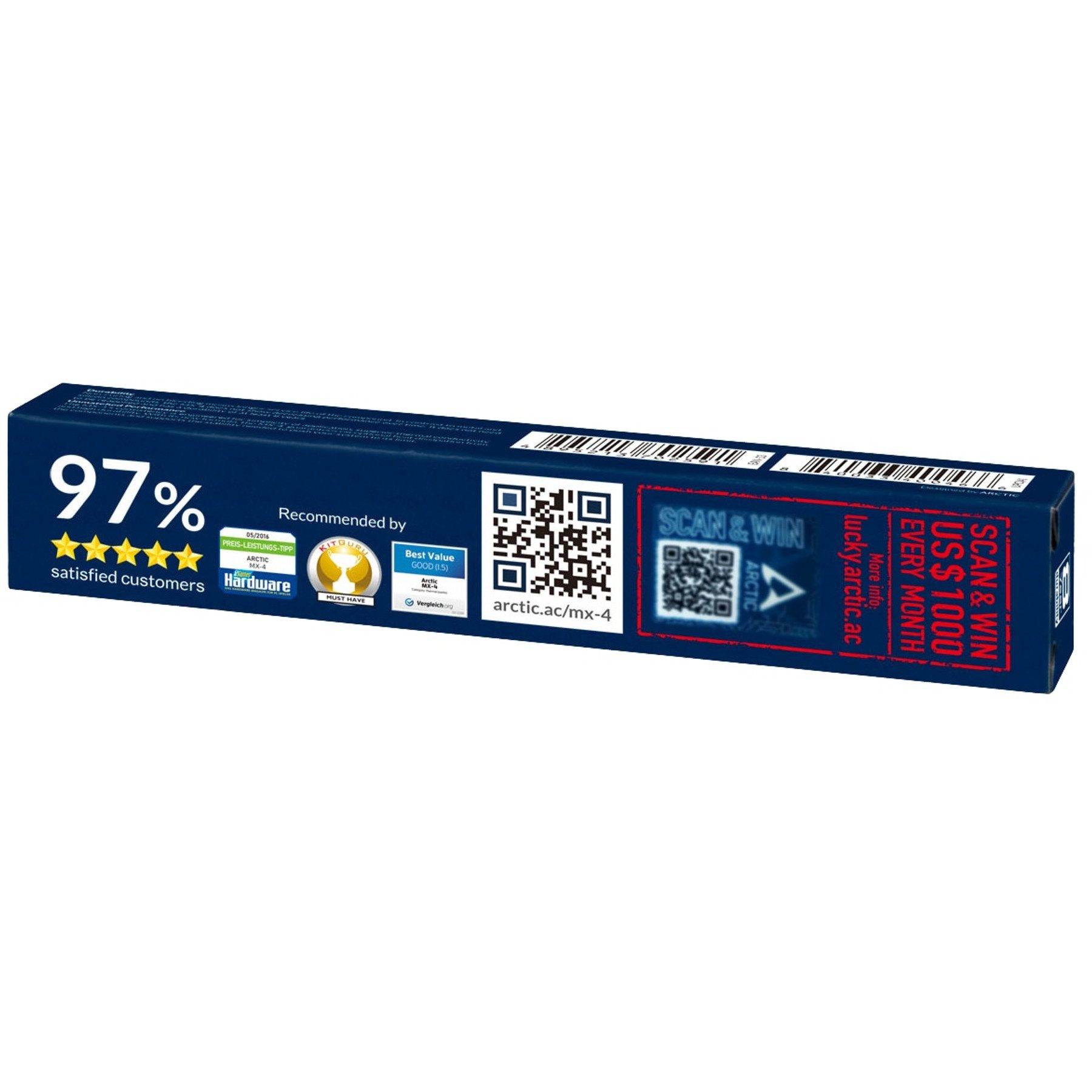 Arctic Montagezubehör ARCTIC Wärmeleitpaste MX-4 (4gr) + Spachtel