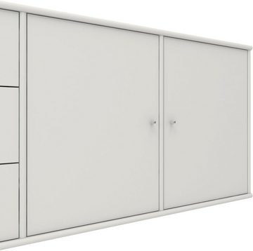 Hammel Furniture Sideboard Mistral, Hochwertig Schrank, hängend/stehend montierbar, mit Türen und Schubladen, B: 220 cm, anpassungsbar Designmöbel