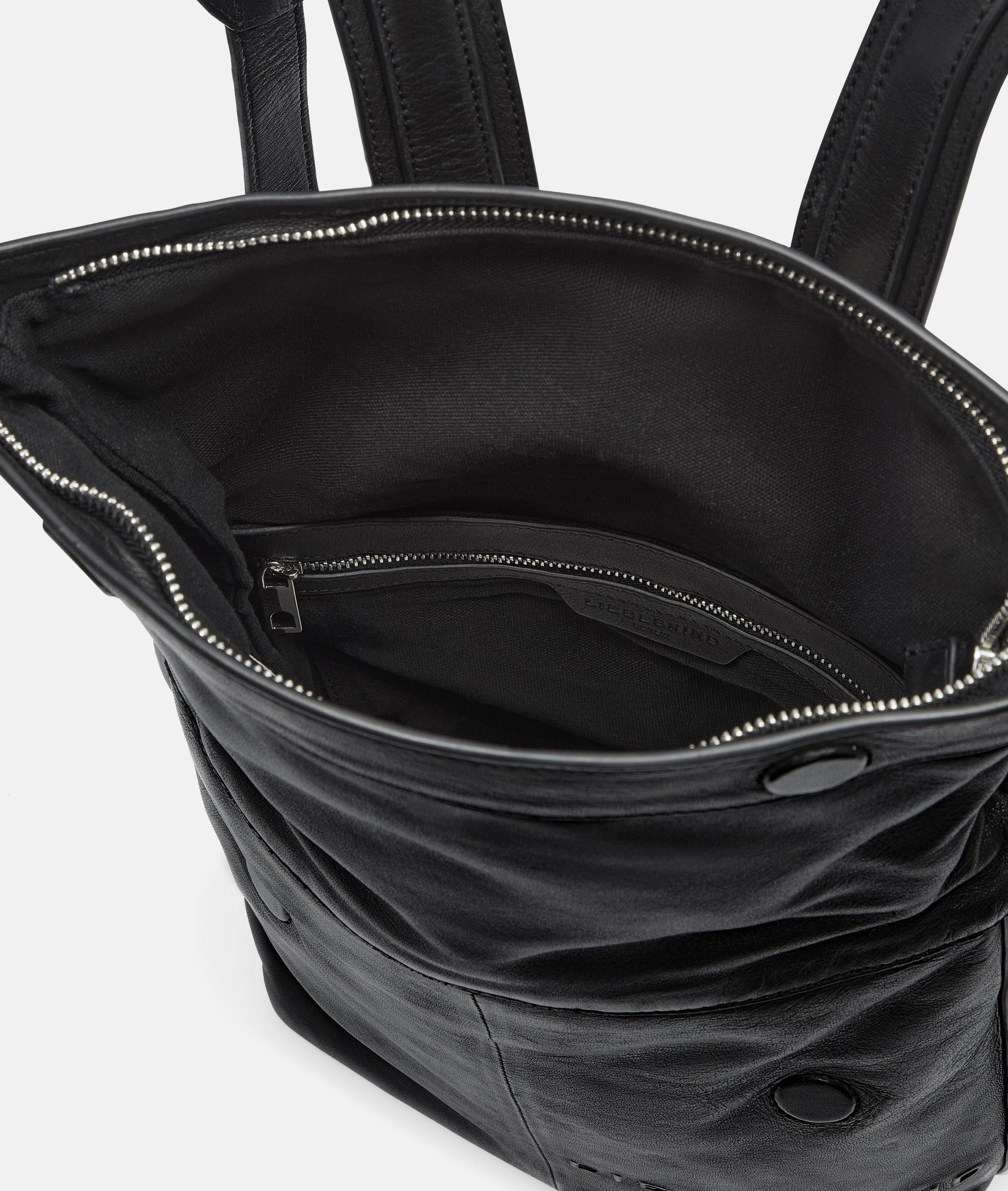Liebeskind Berlin Rucksack Elvira Rucksack M, Geräumiger Rucksack aus Schafsleder