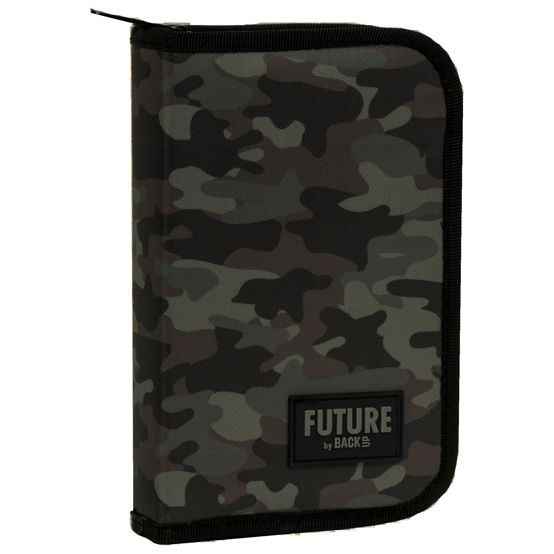 DERFORM Federtasche Camouflage Federmappe gefüllt mit 22 Teilen Пенали, (22-tlg)