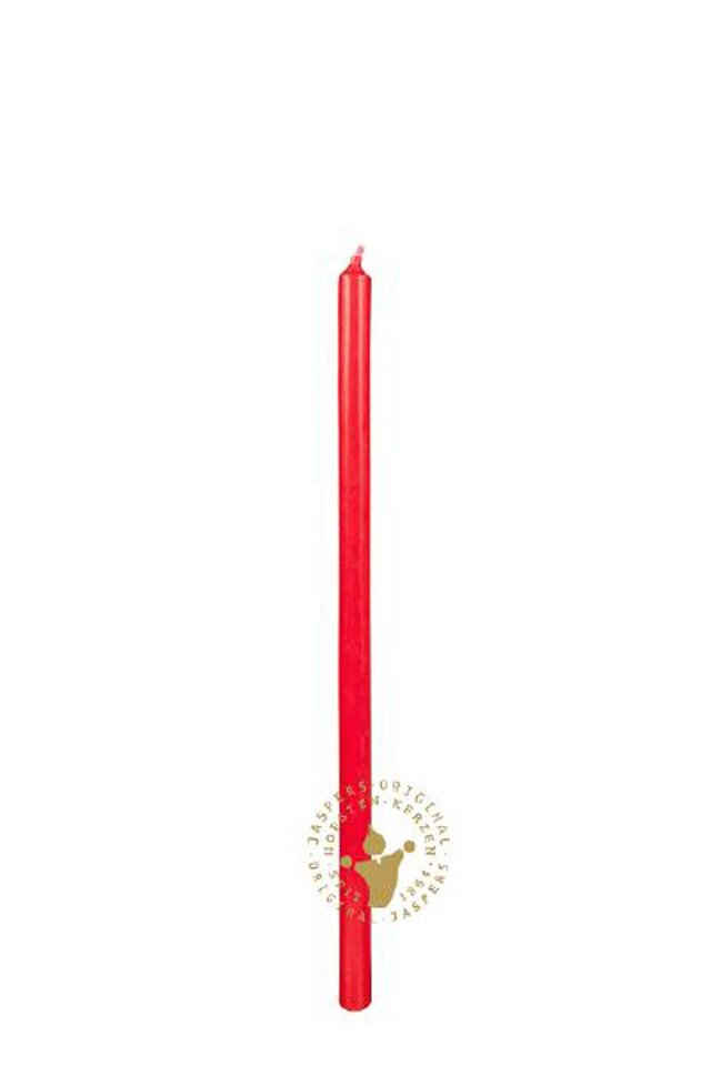 Jaspers Kerzen Tafelkerze »Variantkerzen rot 280 x 12 mm, 6 Stück«