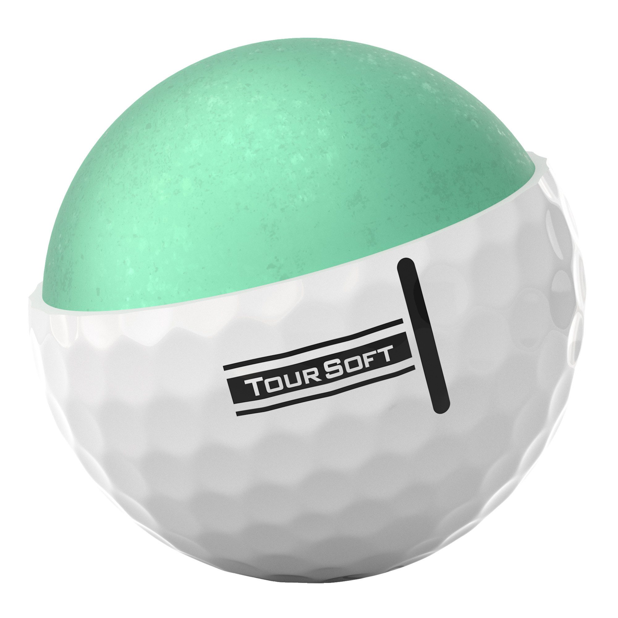 Titleist Golfball Titleist Golfball Tour Soft 2024 Weiß 1 Dutzend