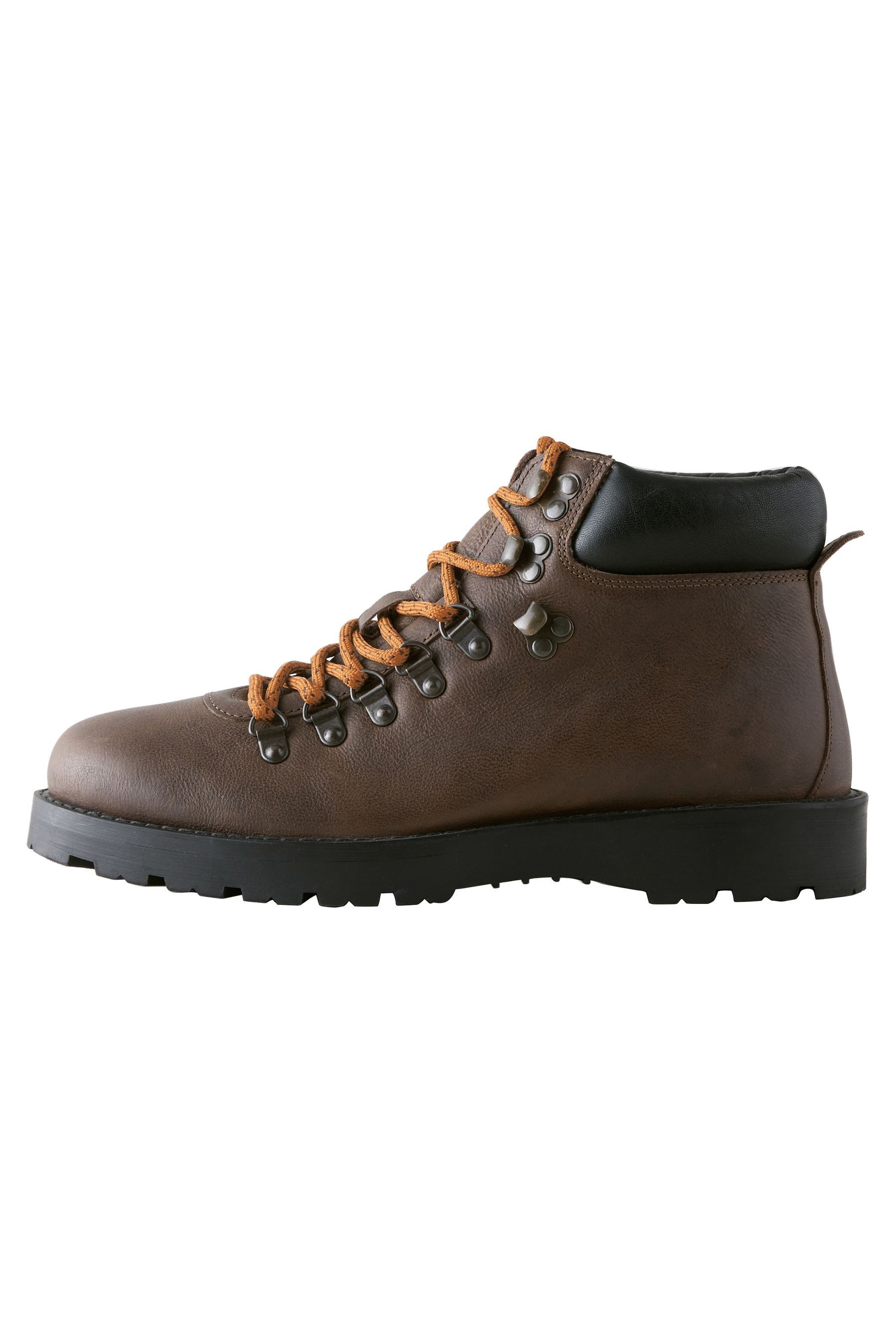 Lederstiefel im Wanderstil Stiefel