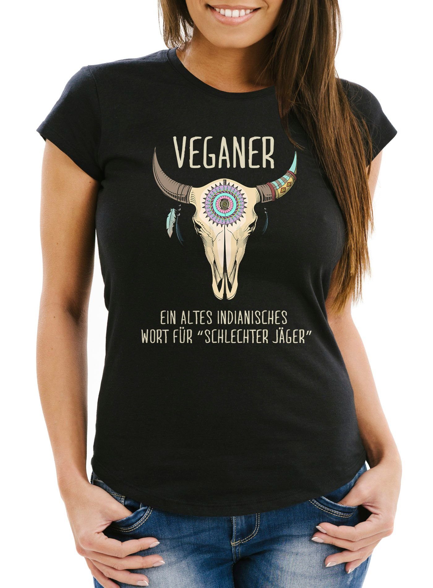 Veganer schwarz