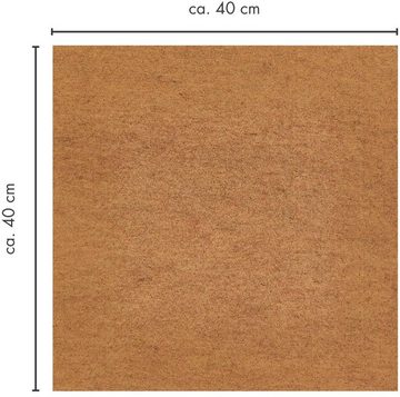 Teppichfliese Skandi, selbstklebend, Andiamo, rechteckig, Höhe: 4 mm, 40x40 cm, 25 Stück (4 qm), 50 Stück (8 qm) oder 100 Stück (16 qm)