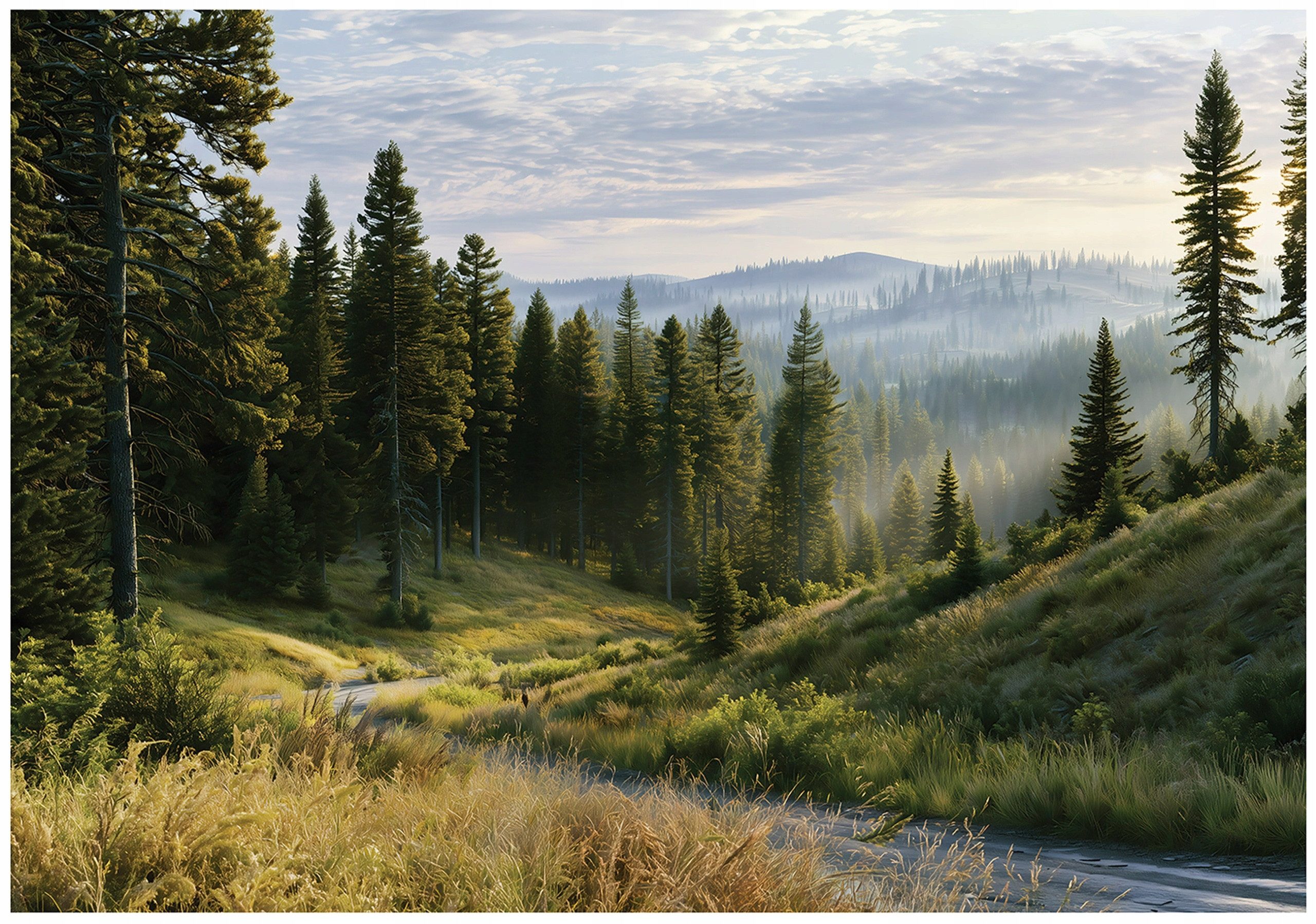 Wallarena Fototapete Vlies Landschaft, glatt, 150 x 105 cm