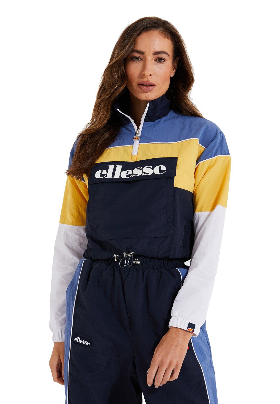 Ellesse Sweater »Ellesse Damen Half-Zipper FORMAE TRACK TOP Navy  Mehrfrabig« online kaufen | OTTO