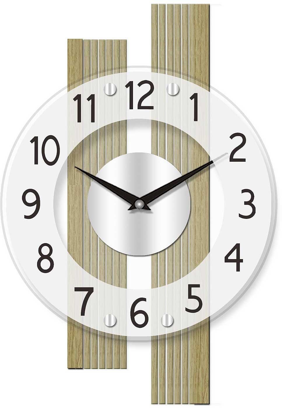 AMS Wanduhr Funkwanduhr modern 28 x günstig online kaufen