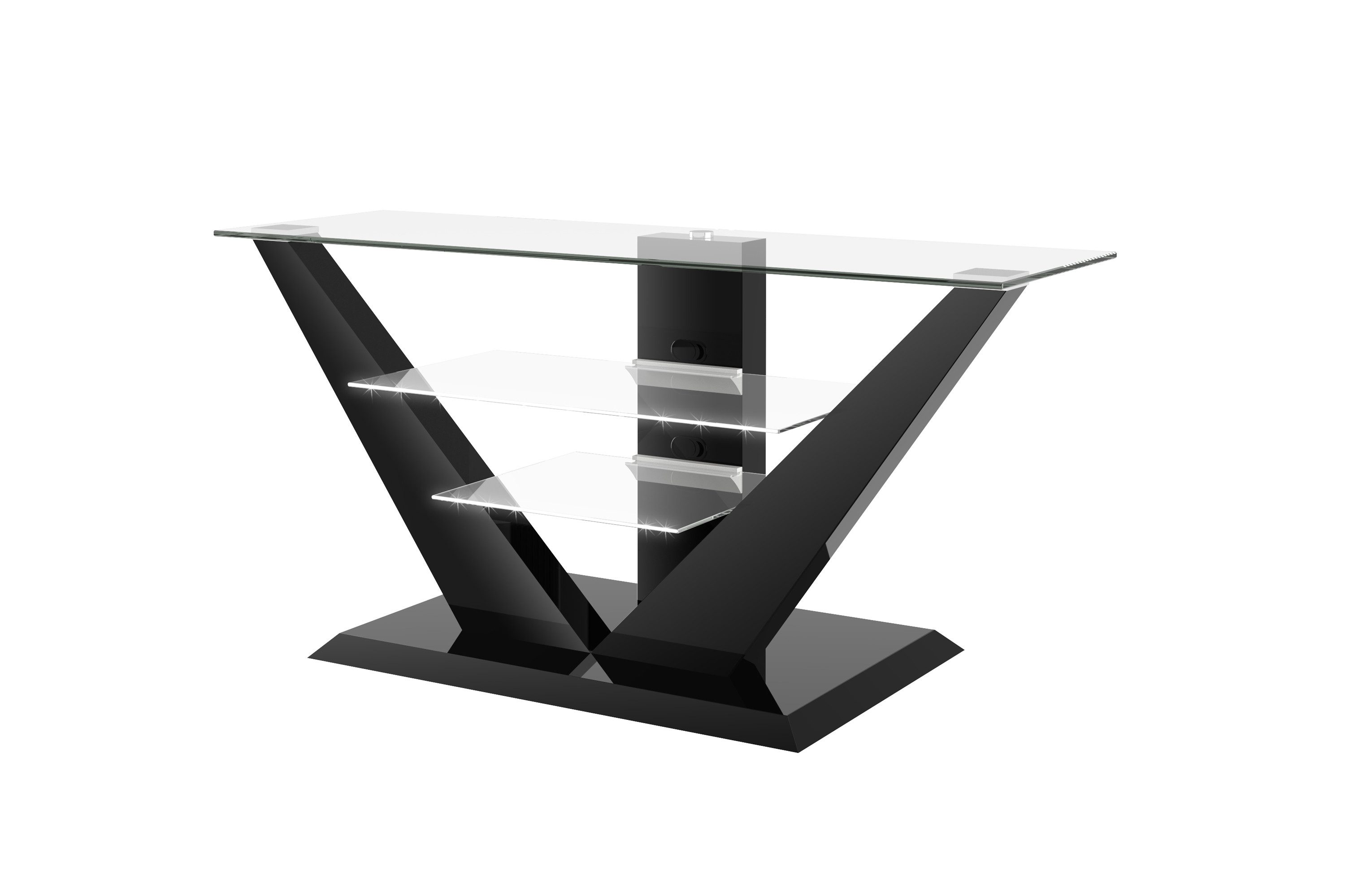 designimpex TV-Rack TV Schrank HL-111 Hochglanz günstig online kaufen