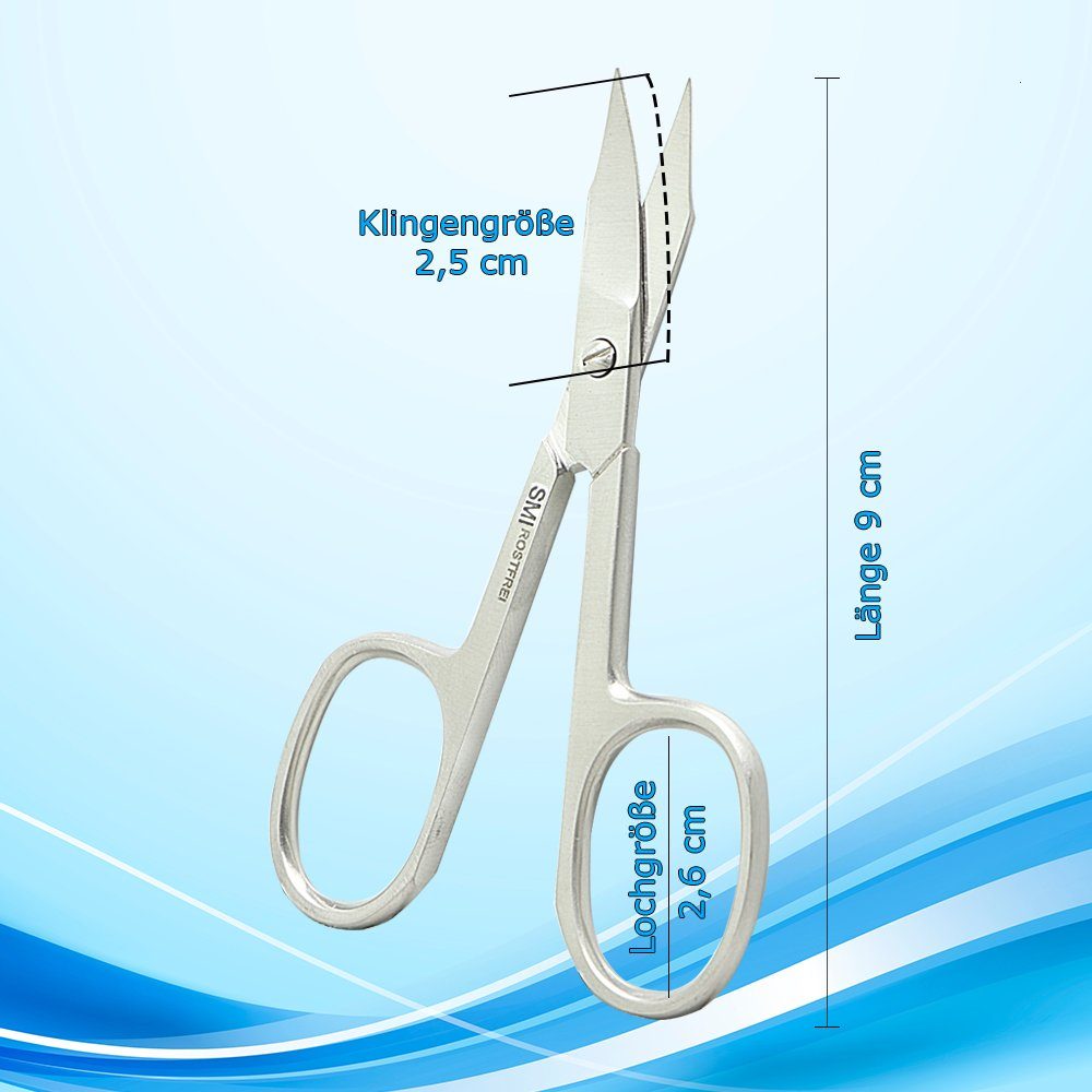 SMI Nagelschere Nagelschere Gebogen Fingernagel Fußnagel Maniküre Hautscher günstig online kaufen