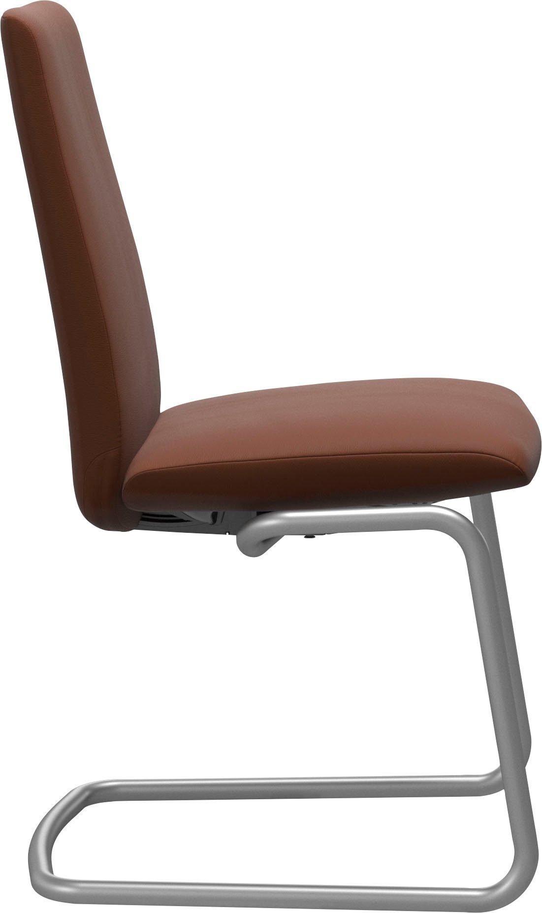 Back, Low in Stressless® Laurel, mit Größe aus Polsterstuhl Beinen M, Stahl matt Chrom