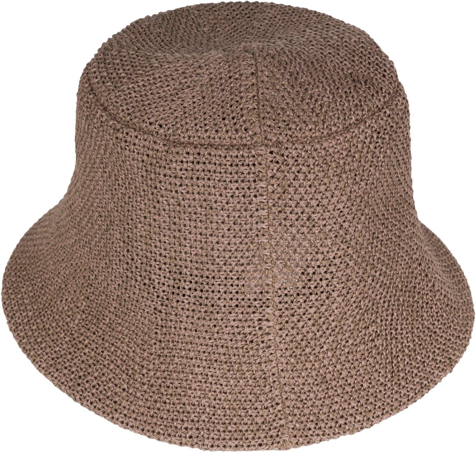 styleBREAKER Fischerhut Fischerhut aus Papierstroh - Knautschhut (1-St) – Bild 2 von 5