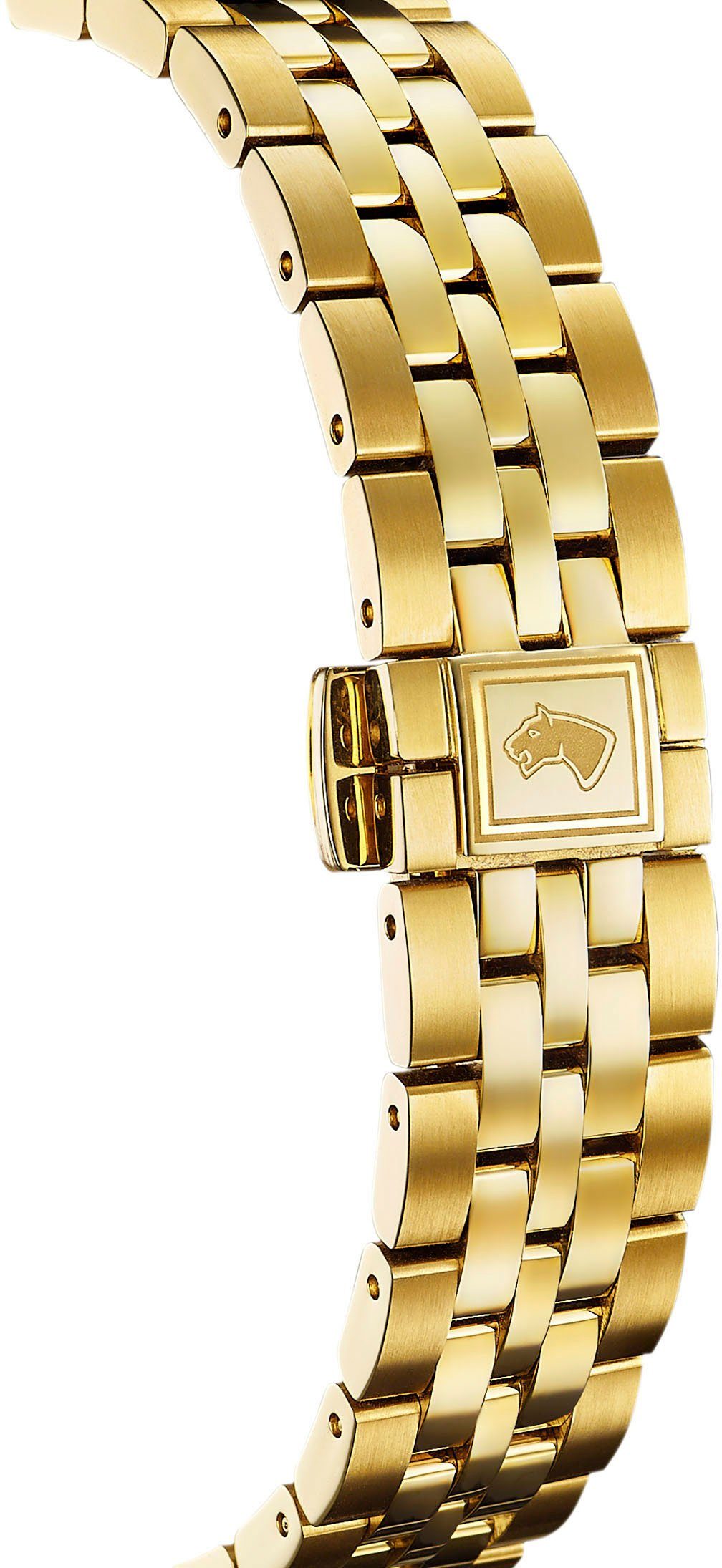 Jaguar Automatikuhr J999/2, Armbanduhr, Damenuhr, Swiss Made, Edelstahlarmband, Saphirglas