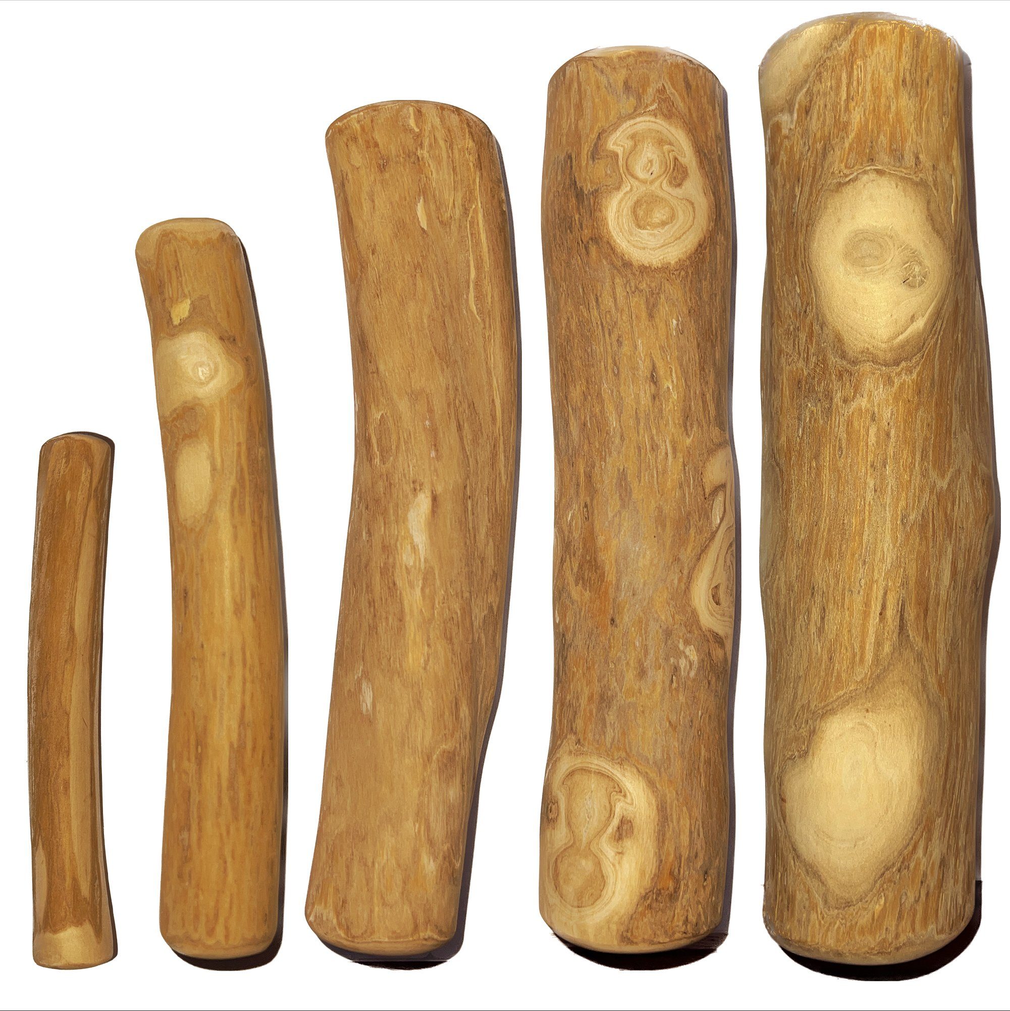 Pätsworld Zahnpflege-Spielzeug Kaustab für Hunde XS - XL Kaffeeholz Kauwurzel Kauknochen Spielzeug