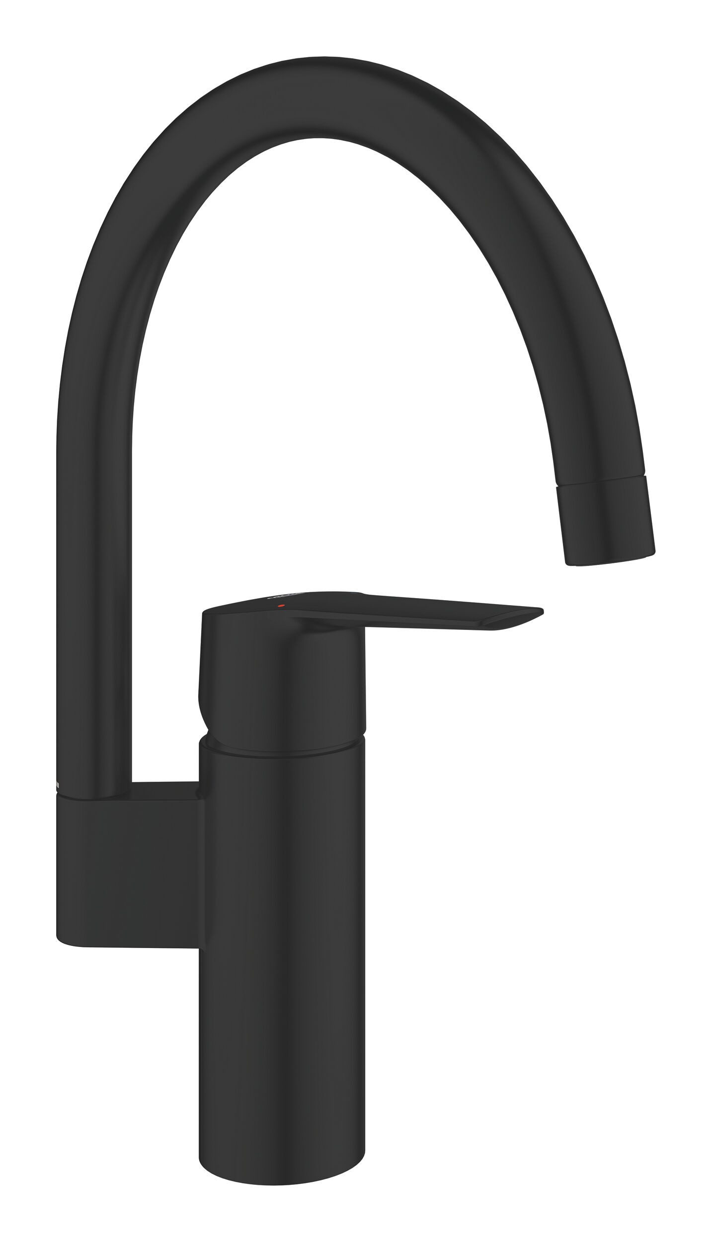 Grohe Küchenarmatur Start Einhand-Spültischbatterie mit C-Auslauf - Mattschwarz