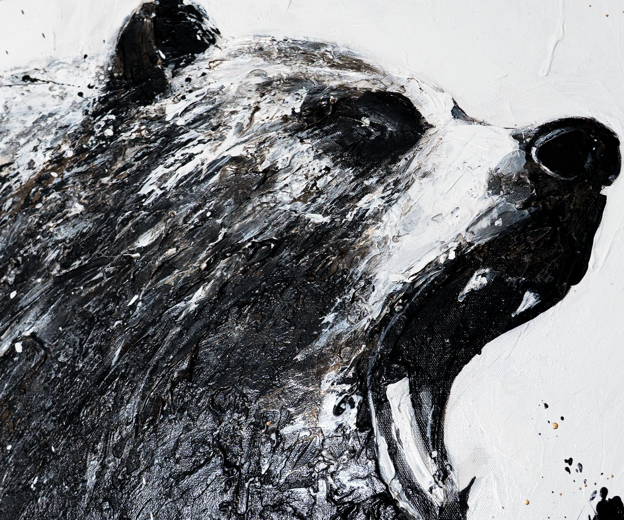 YS-Art Gemälde Wilder Impuls