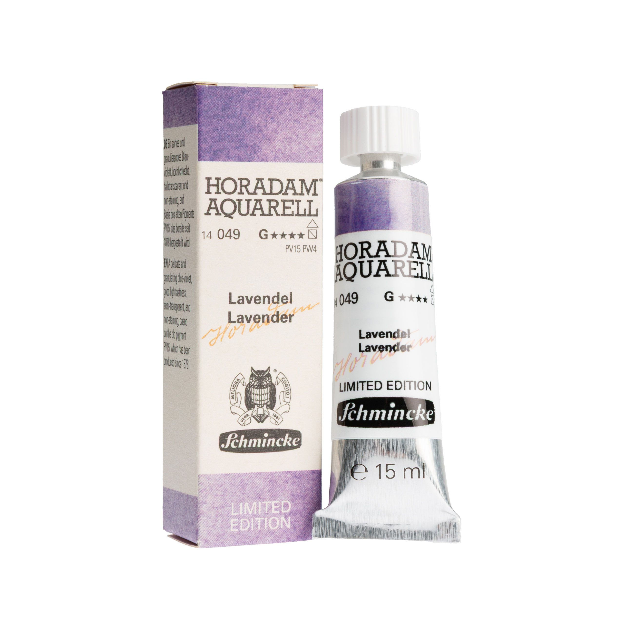Schmincke Aquarellfarbe HORADAM - 15ml Lavendel - Aquarellfarbe 14 049 006