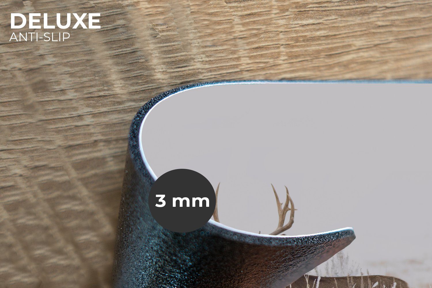 MuchoWow Platzset Hirsche - Winter - Schnee - Tiere - Jahreszeiten - Weiß, günstig online kaufen