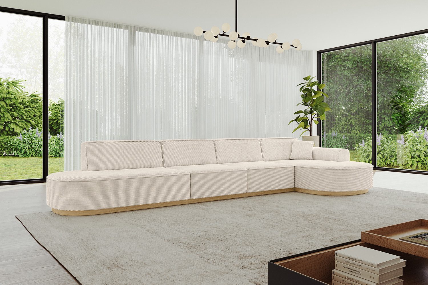 ALTDECOR Ecksofa MARI-L3-v2, Sofa Praktische Bequeme Funktionsecke Couch L-Form Eckcouch, Corner Sofa L-Form Vielseitige Sofa Wohnlandschaft Wohnzimmer