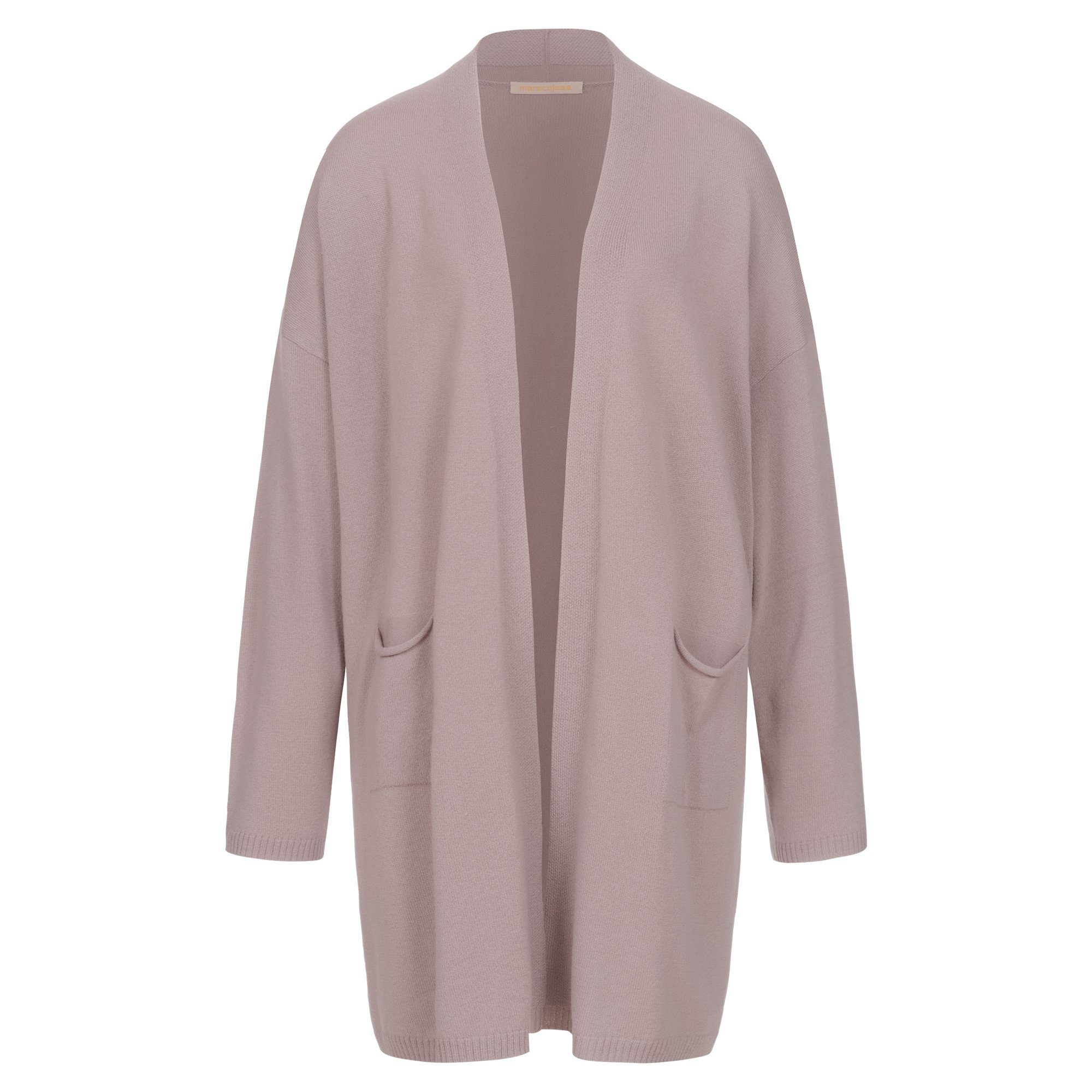 maracujaaa Strickjacke 50001 GINGER unifarben ohne Knöpfe