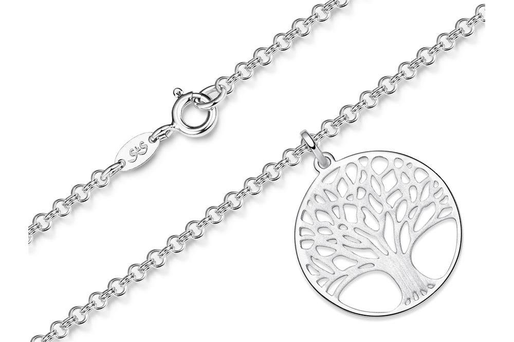 Silberkettenstore Kettenanhänger Anhänger Lebensbaum, groß - 925 Silber günstig online kaufen